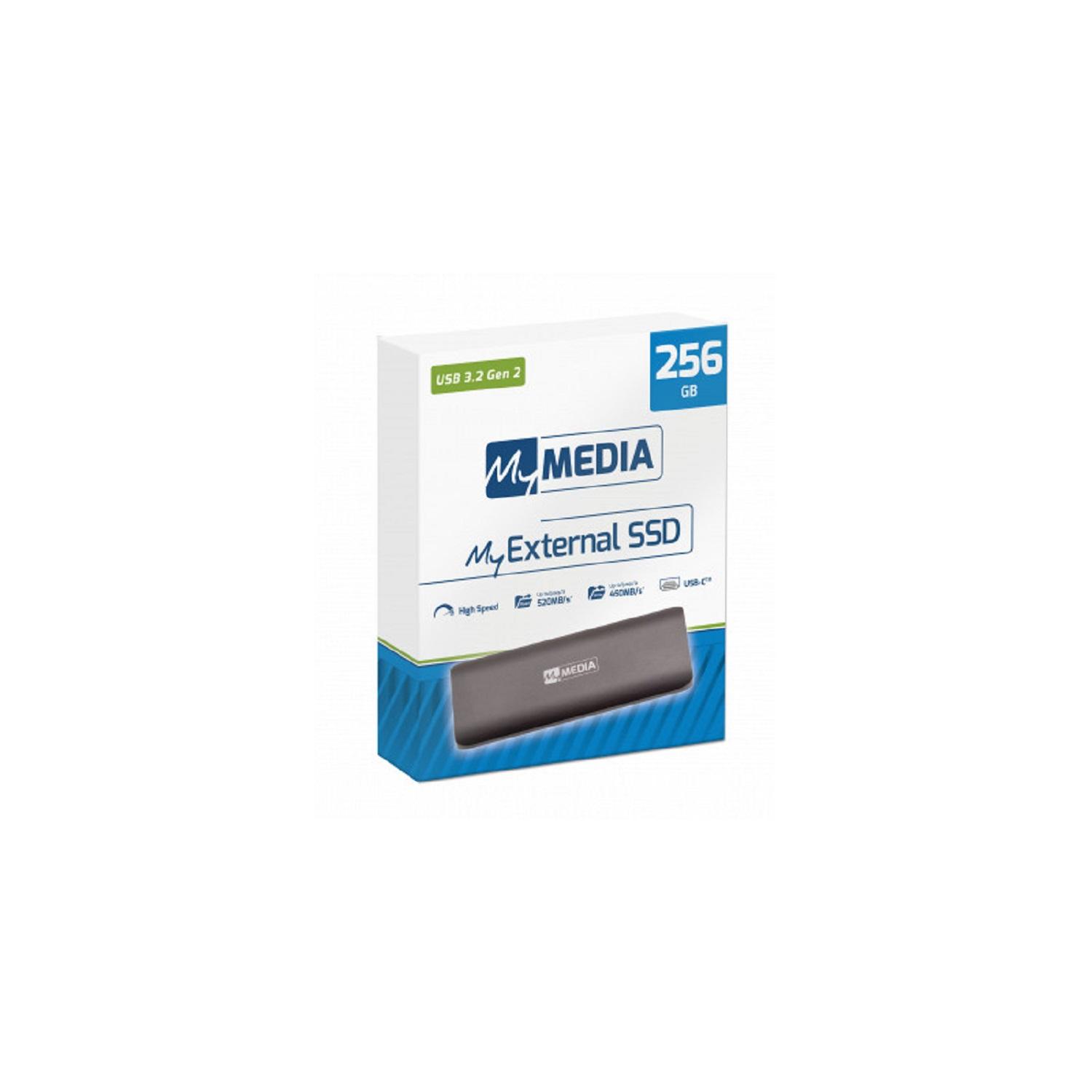 Voir la diapositive 7 : Disque Dur Externe SSD 256Go USB 3.2 - Noir