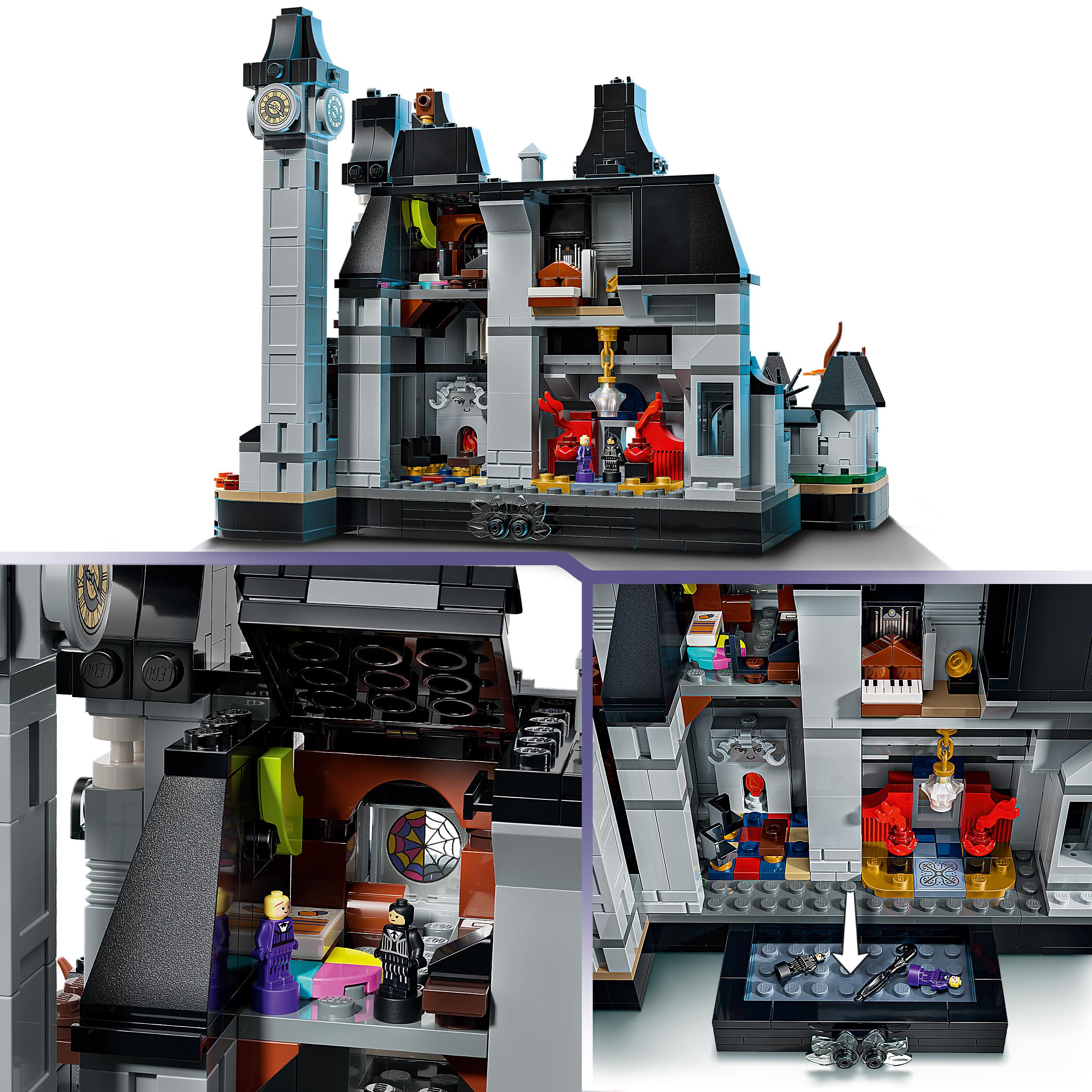 Voir la diapositive 4 : LEGO Mercredi 76788 - L'Académie Nevermore