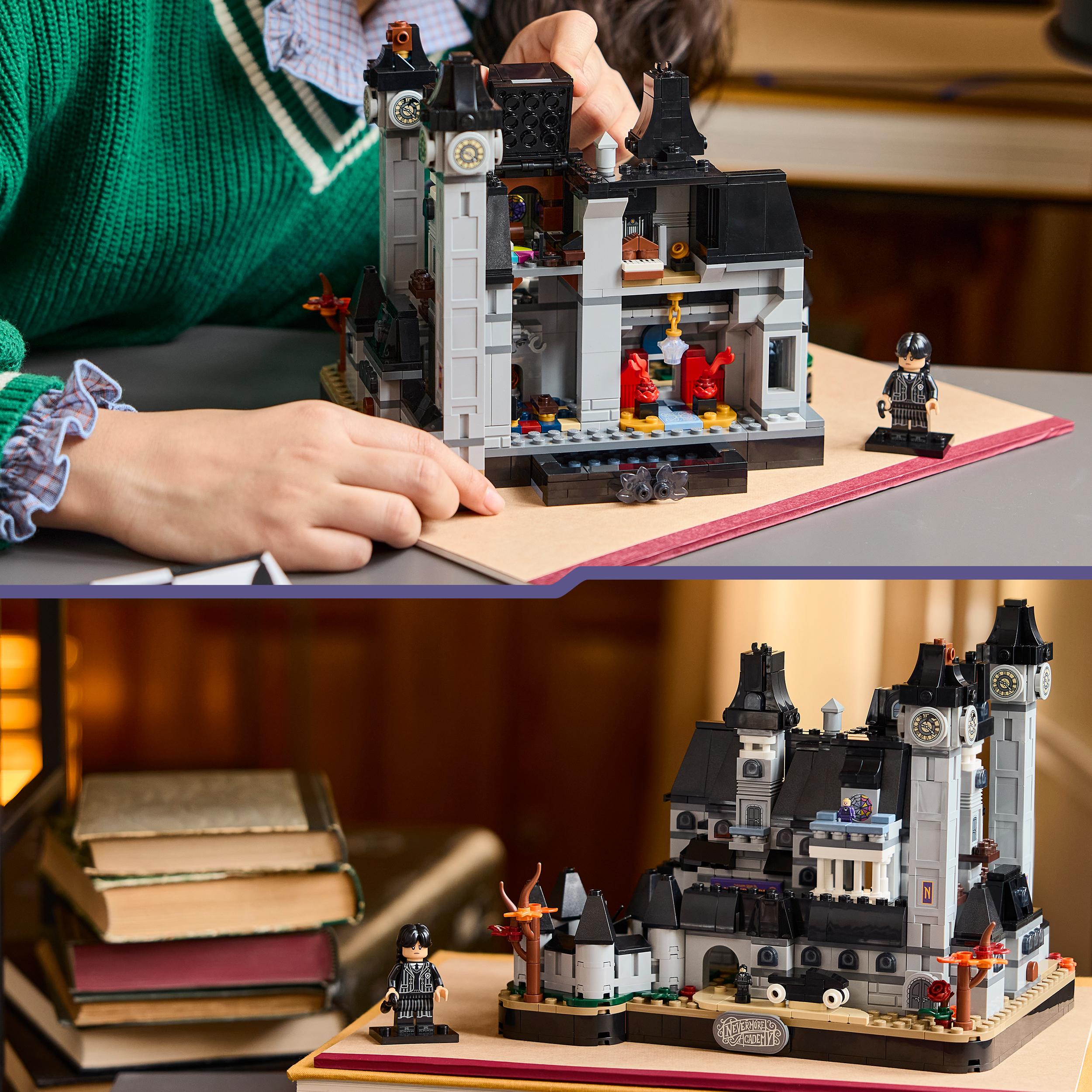 Voir la diapositive 6 : LEGO Mercredi 76788 - L'Académie Nevermore