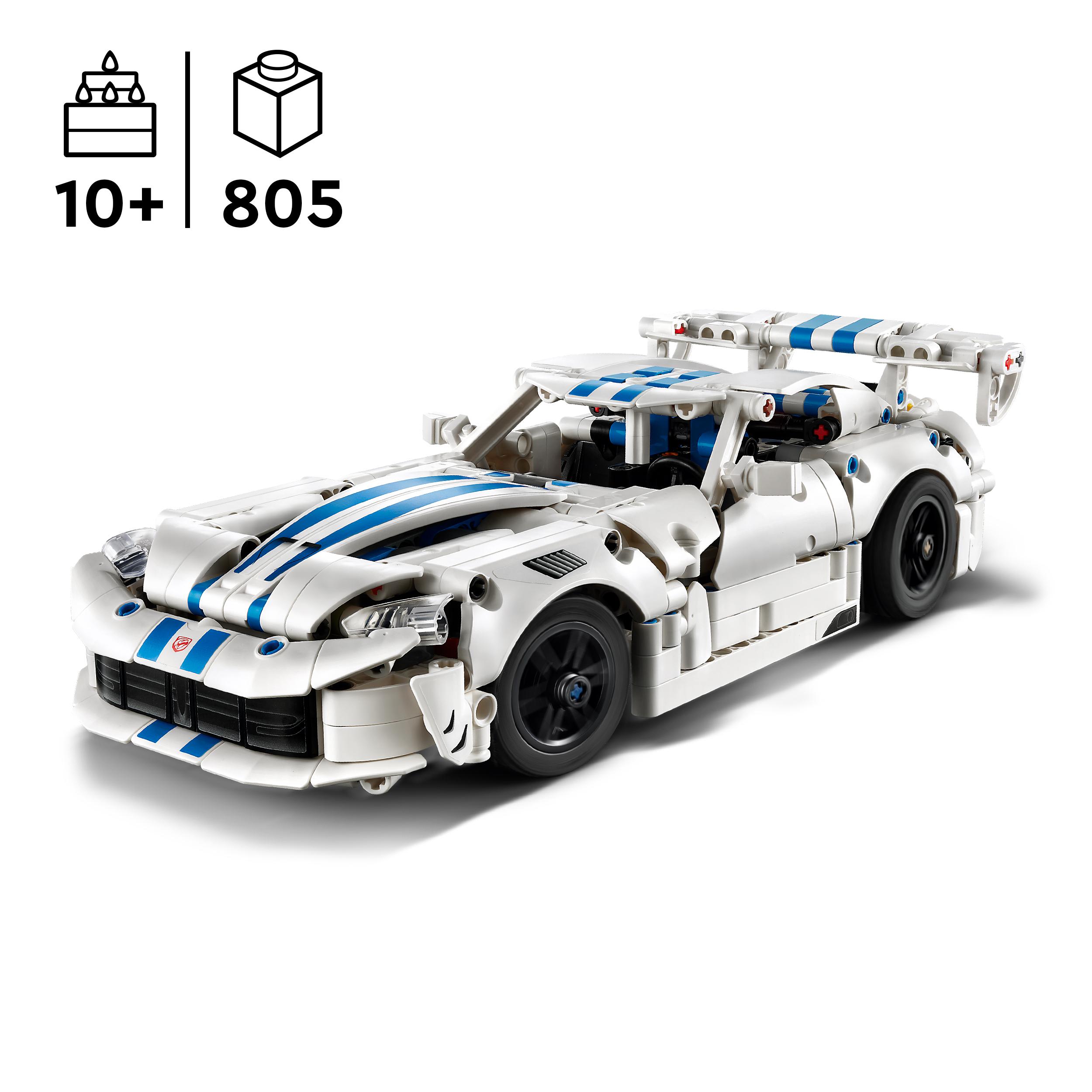 Voir la diapositive 3 : LEGO Technic 42234 - Dodge Viper GTS-R