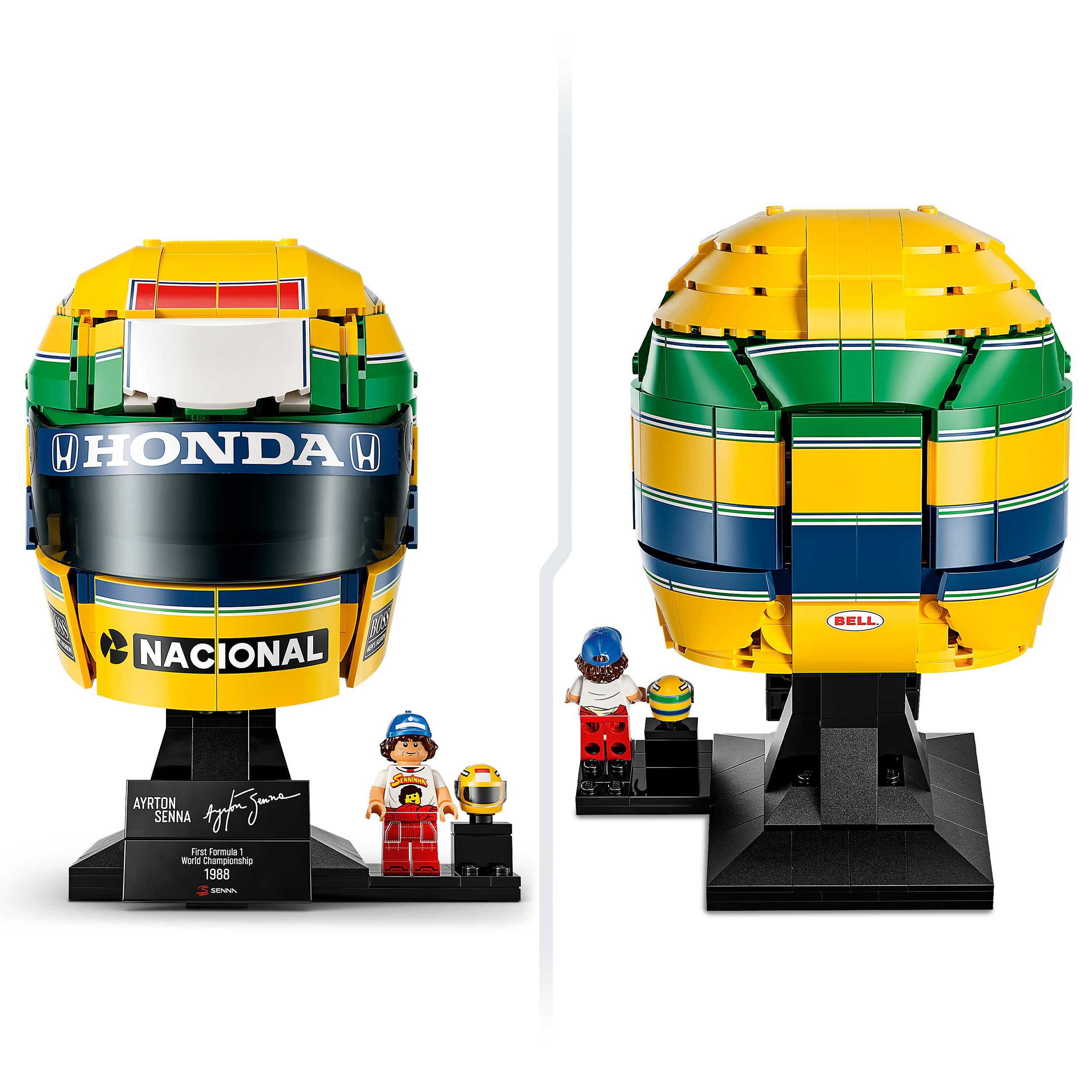 Voir la diapositive 4 : LEGO Edition 43024 - Casque F1 Ayrton SENNA
