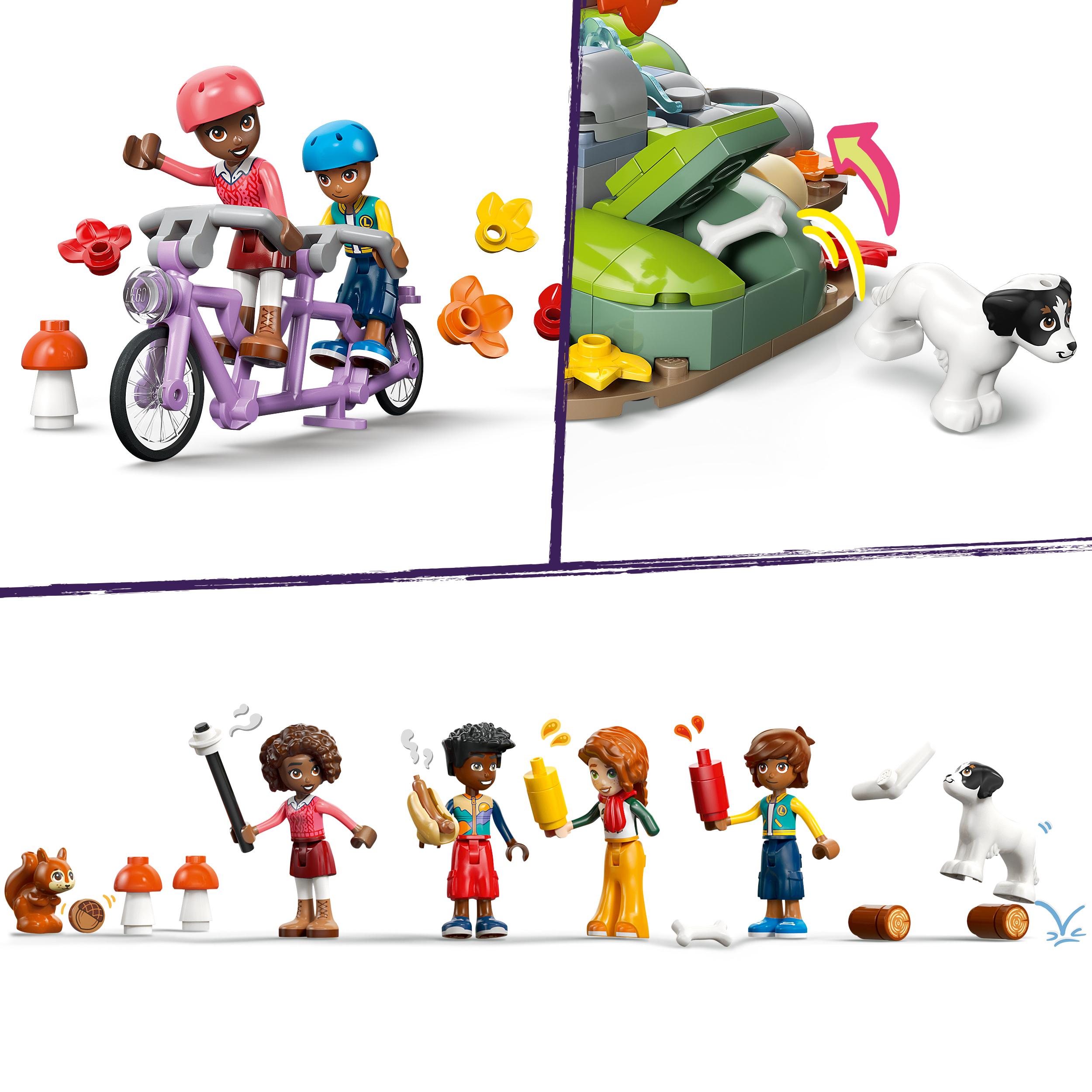 Voir la diapositive 5 : LEGO Friends 42705 - La cabane chaleureuse dans la forêt
