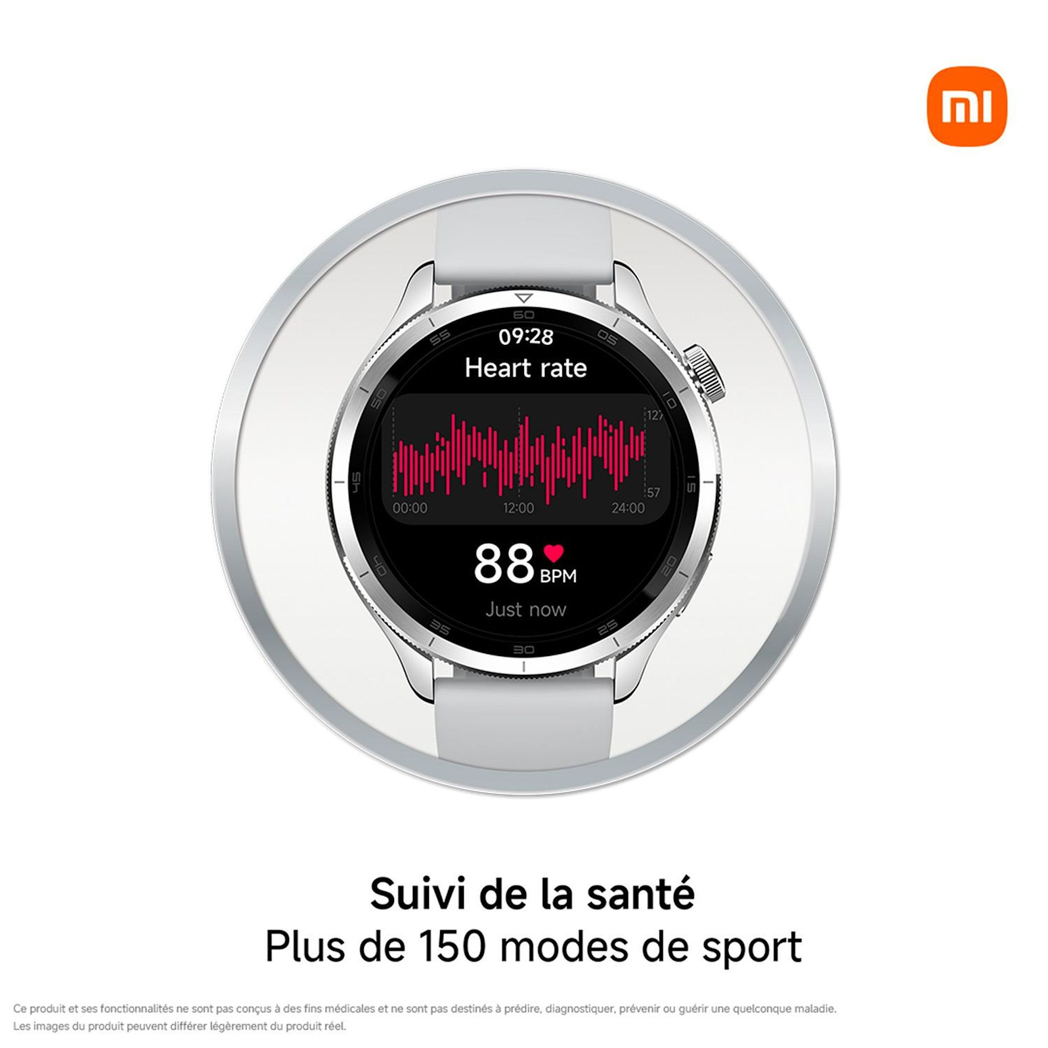 Voir la diapositive 8 : XIAOMI Montre connectée Redmi Watch S4 46mm - Silver