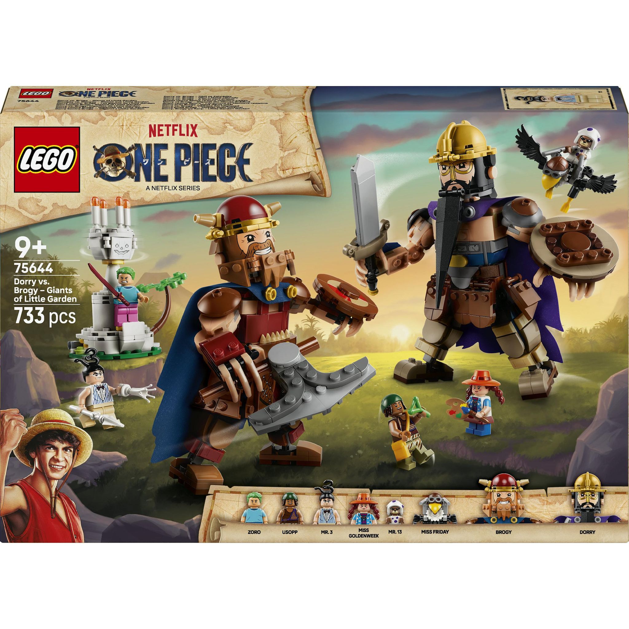 LEGO One Piece 75644 - Dorry contre Brogy - Les gants de Little Garden