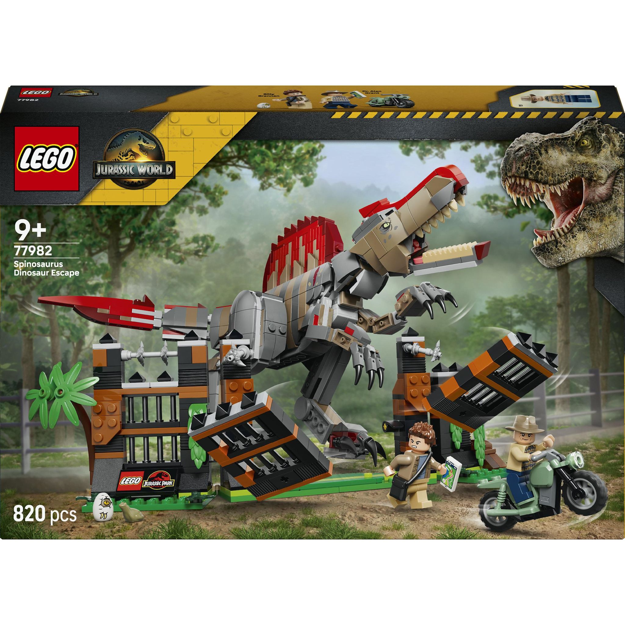 LEGO Jurassic World 77982 - L'évasion du Spinosaure
