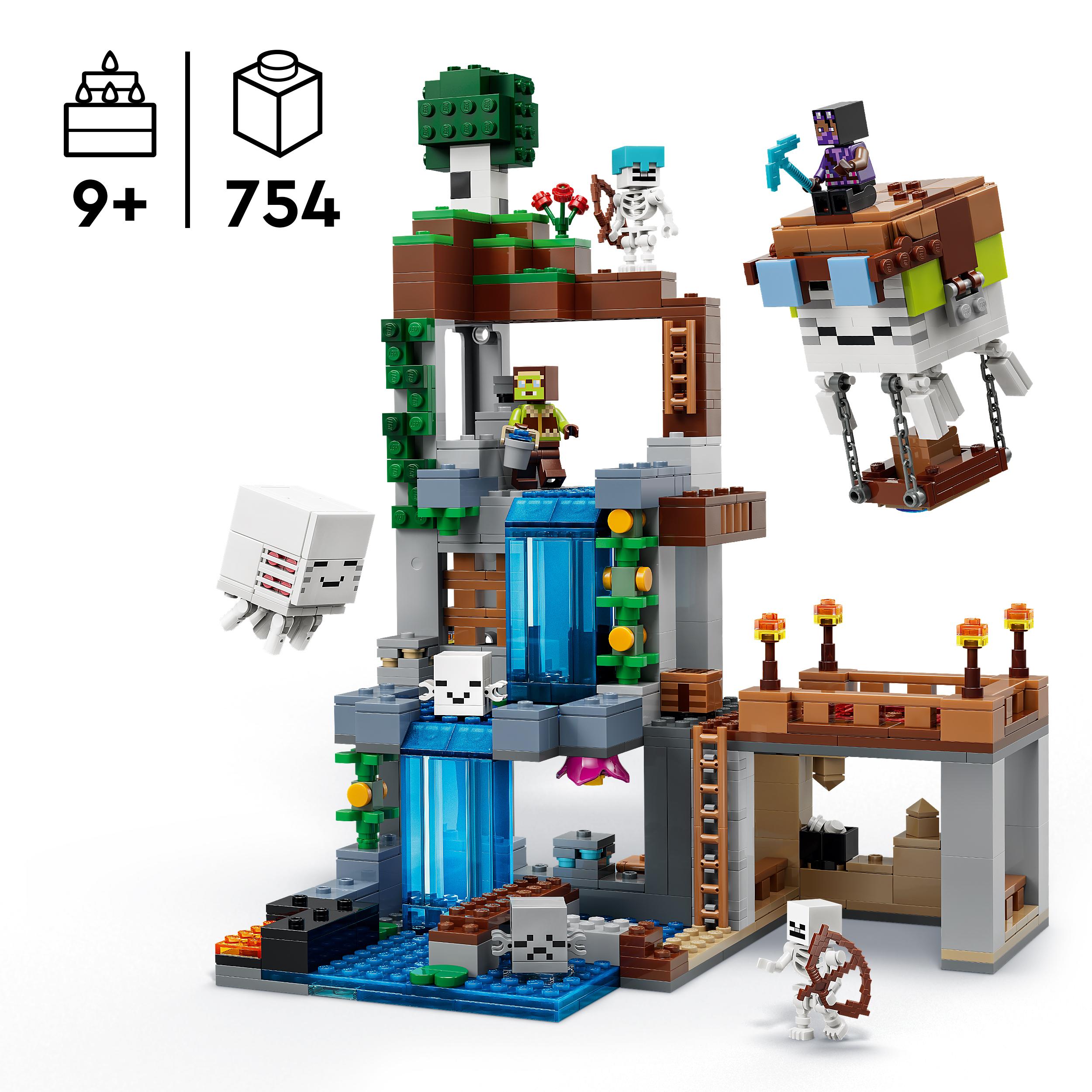 Voir la diapositive 3 : LEGO LEGO Minecraft 21597 La Station de Ghast - Jouet de Construction dès 9 ans - Figurines