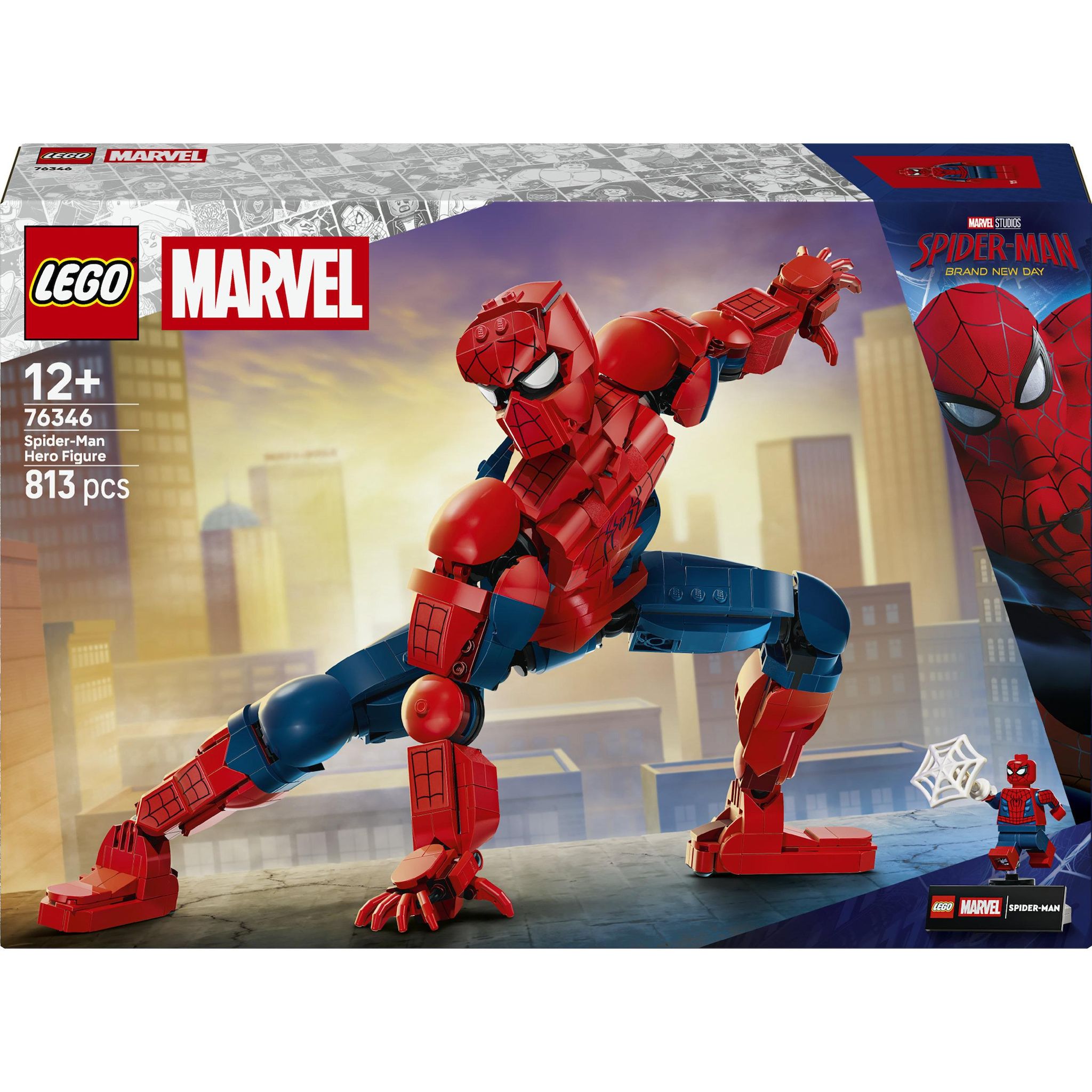 LEGO Marvel 76346 - Spiderman, la figurine de héros