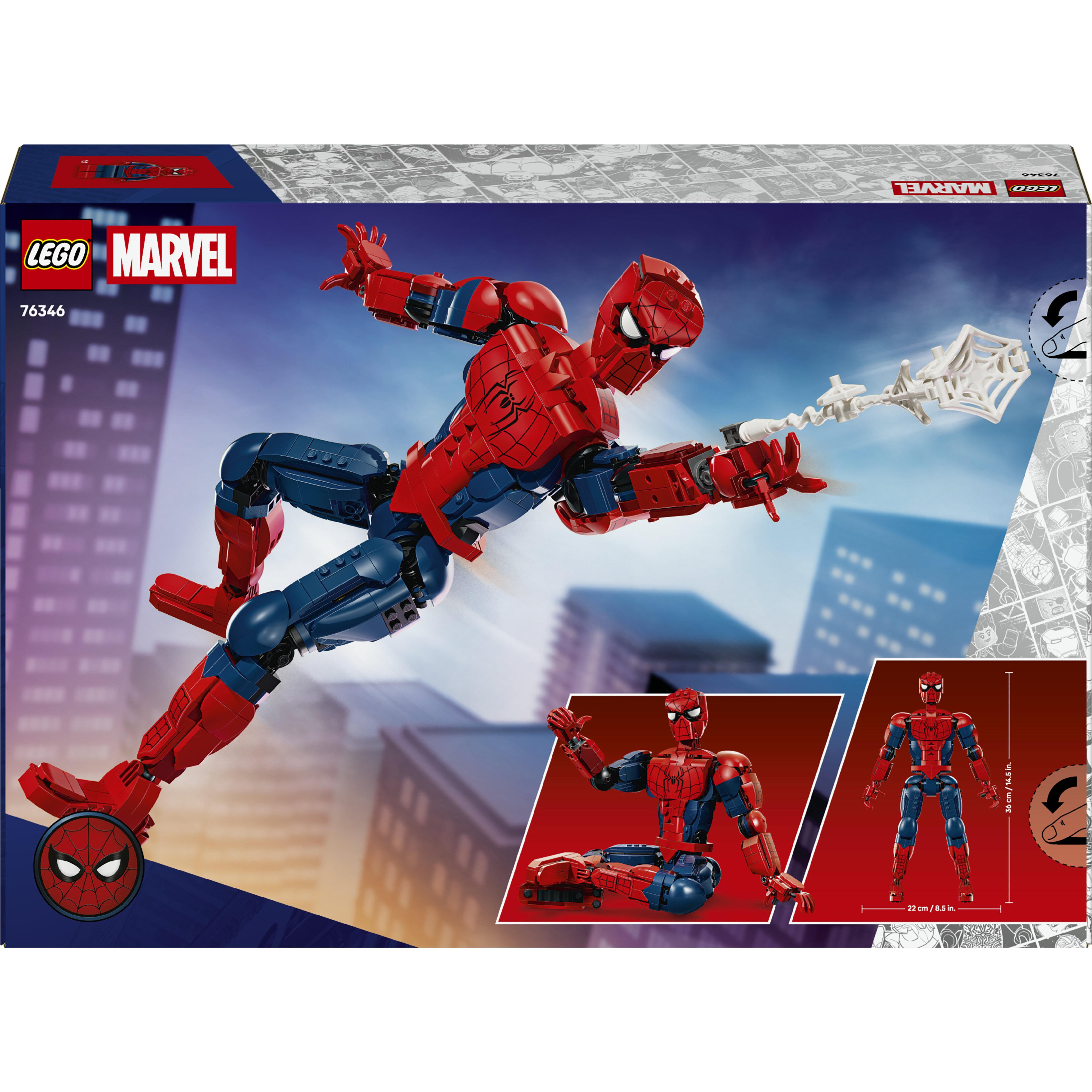 Voir la diapositive 3 : LEGO Marvel 76346 - Spider-Man, la figurine de héros