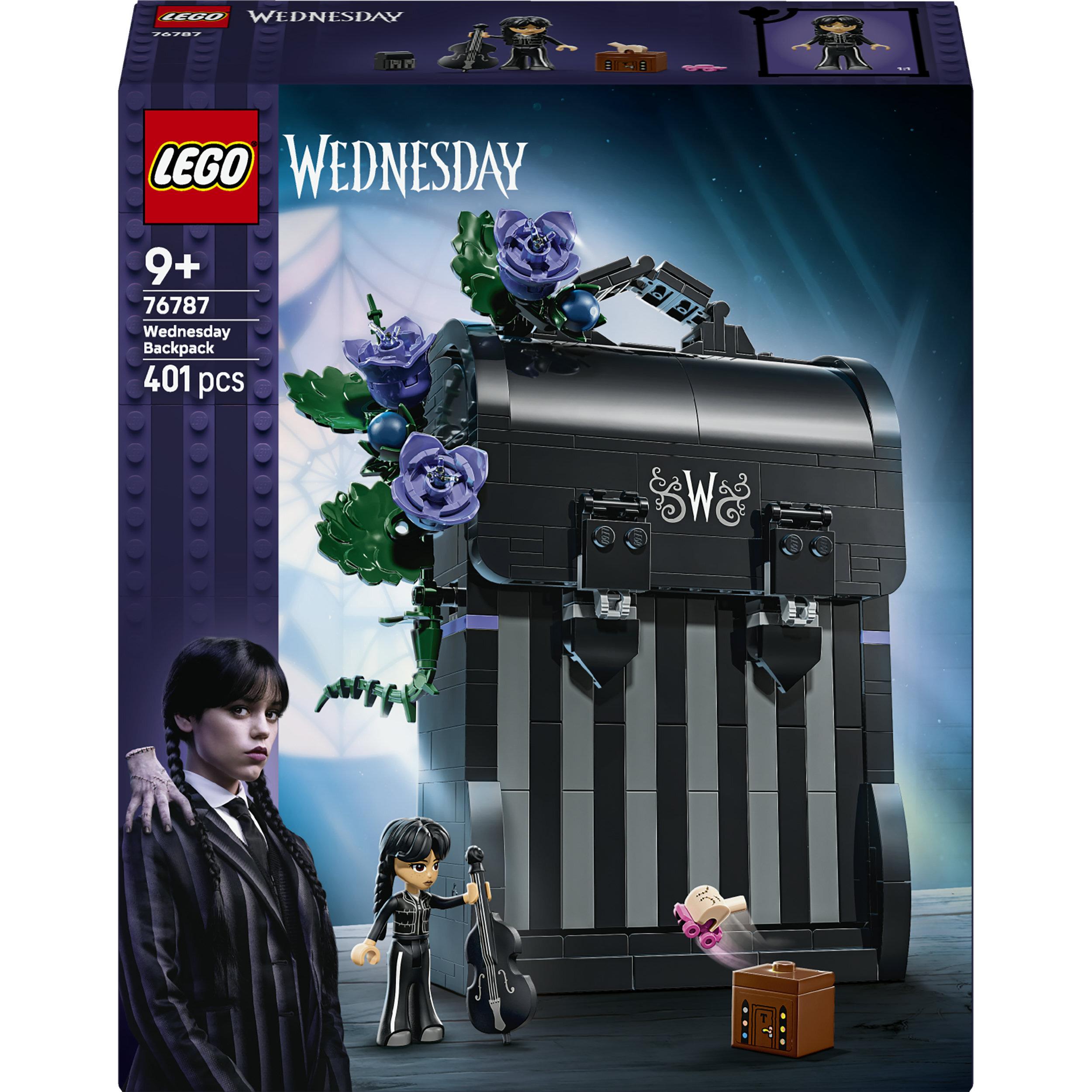 LEGO Mercredi 76787 - Le Sac à Dos de Mercredi