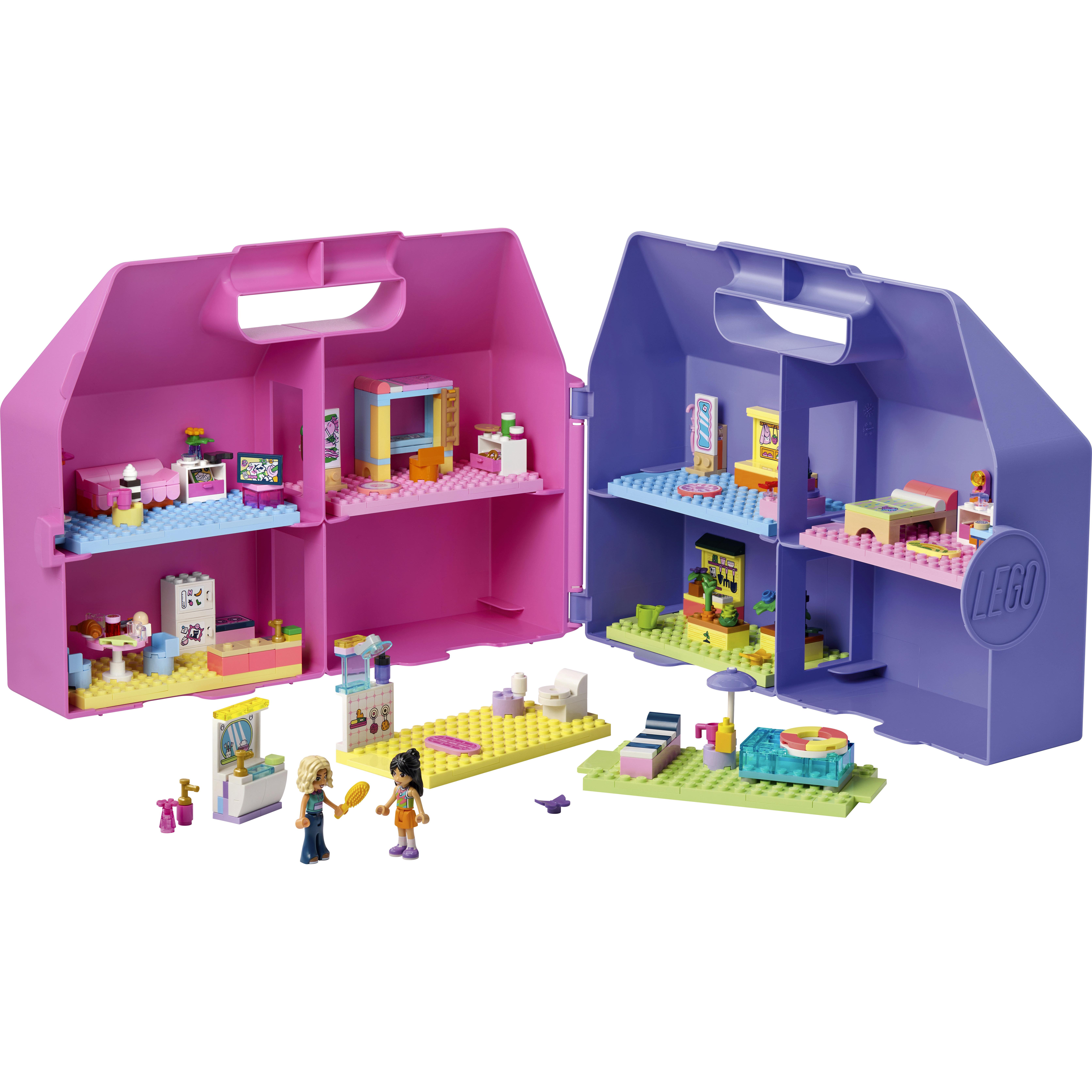 Voir la diapositive 2 : LEGO LEGO Friends 42697 La Maison de Poupée dans la Valise Créative - Jeu de Voyage dès 6 ans