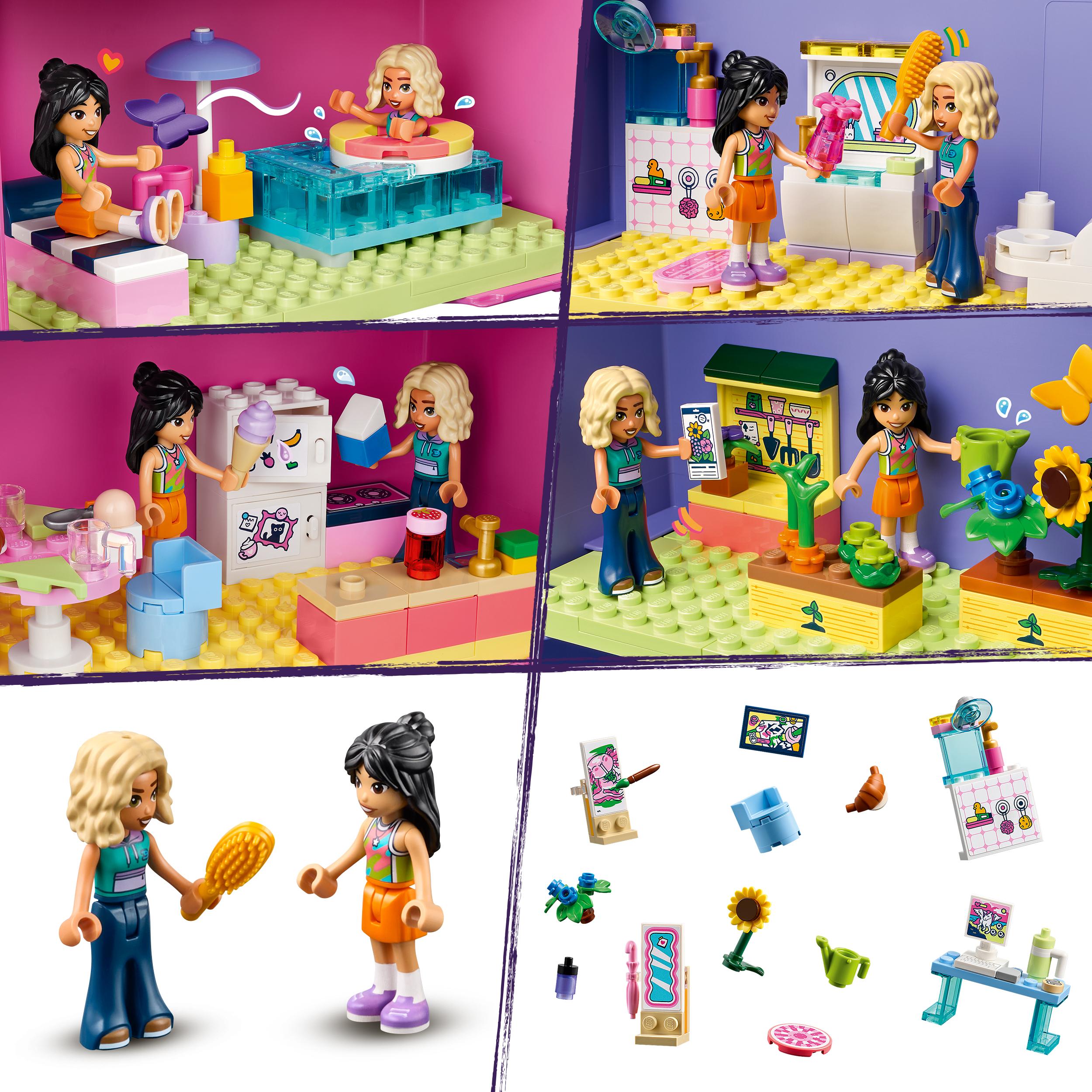 Voir la diapositive 5 : LEGO LEGO Friends 42697 La Maison de Poupée dans la Valise Créative - Jeu de Voyage dès 6 ans