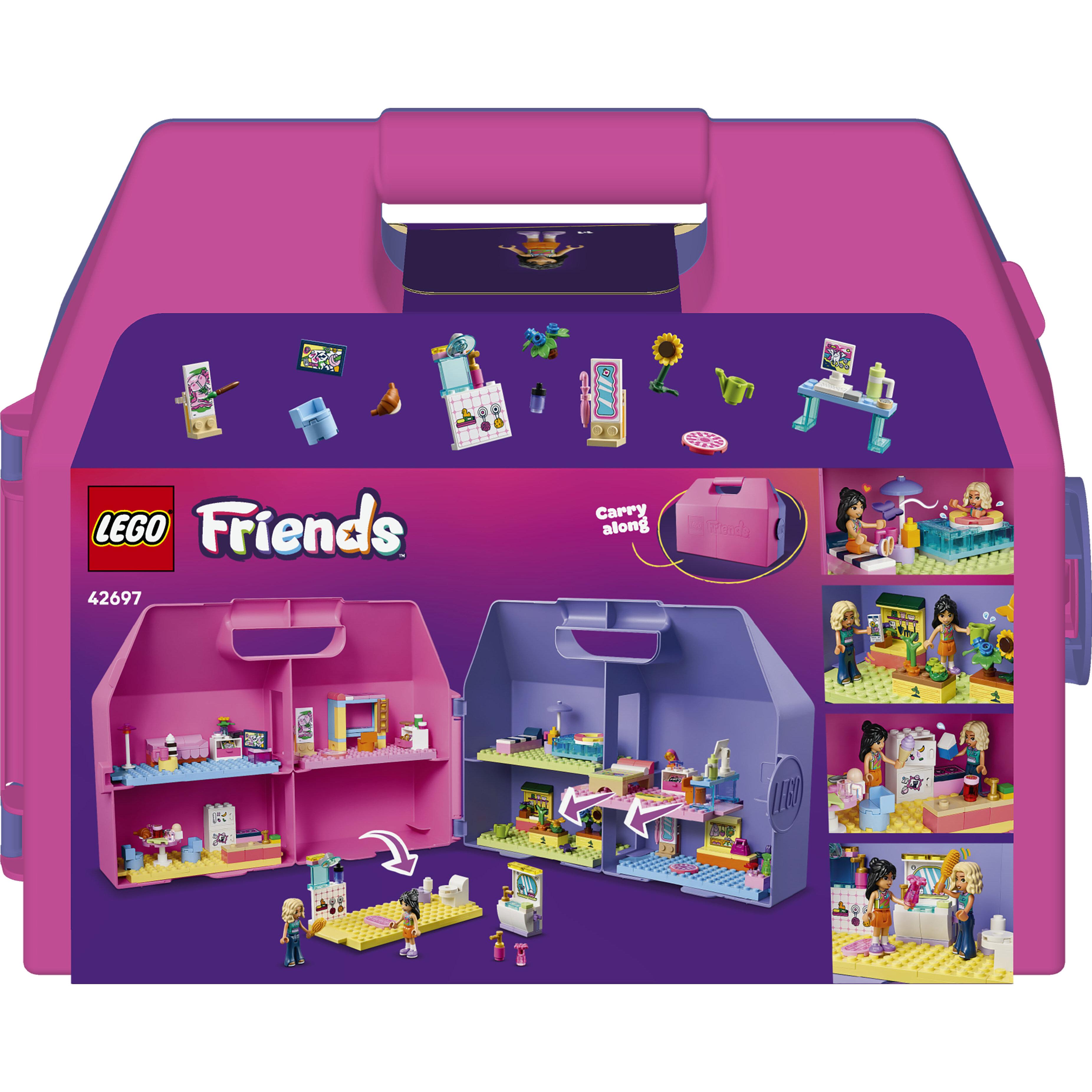 Voir la diapositive 7 : LEGO LEGO Friends 42697 La Maison de Poupée dans la Valise Créative - Jeu de Voyage dès 6 ans