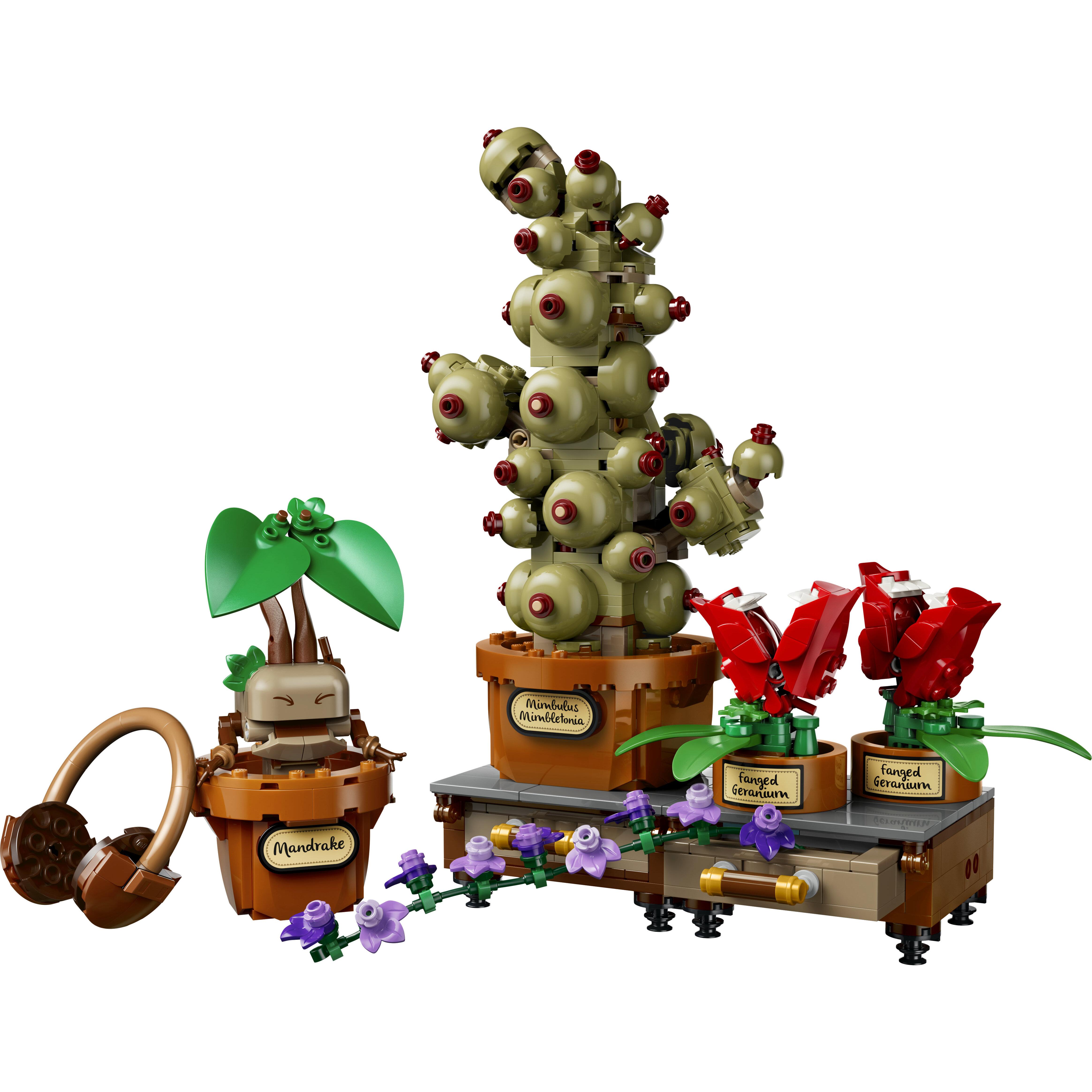 Voir la diapositive 2 : LEGO LEGO Harry Potter 76474 Les Plantes du Cours de Botanique de Poudlard - Jeu Créatif 12 ans