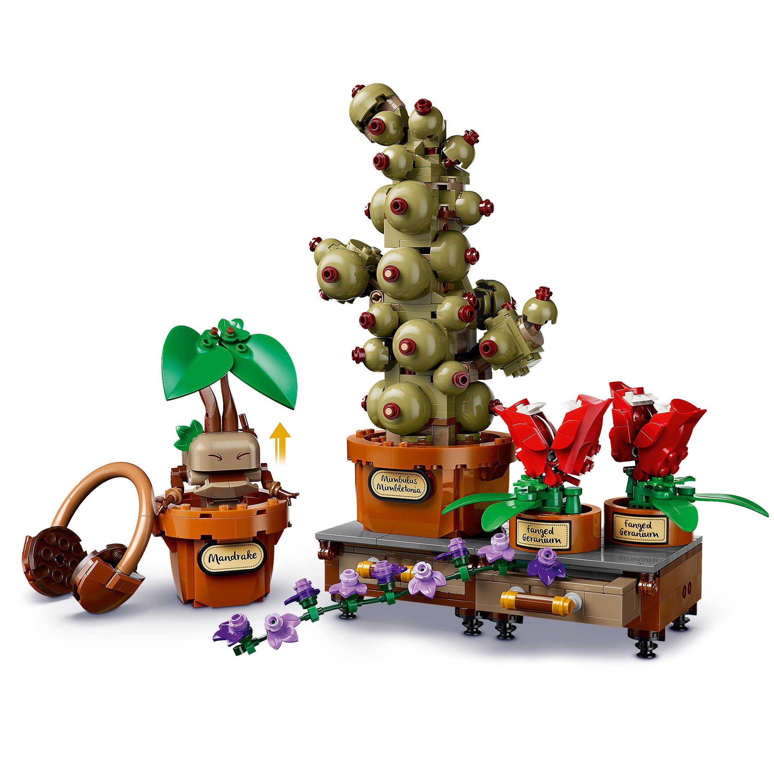 Voir la diapositive 4 : LEGO LEGO Harry Potter 76474 Les Plantes du Cours de Botanique de Poudlard - Jeu Créatif 12 ans