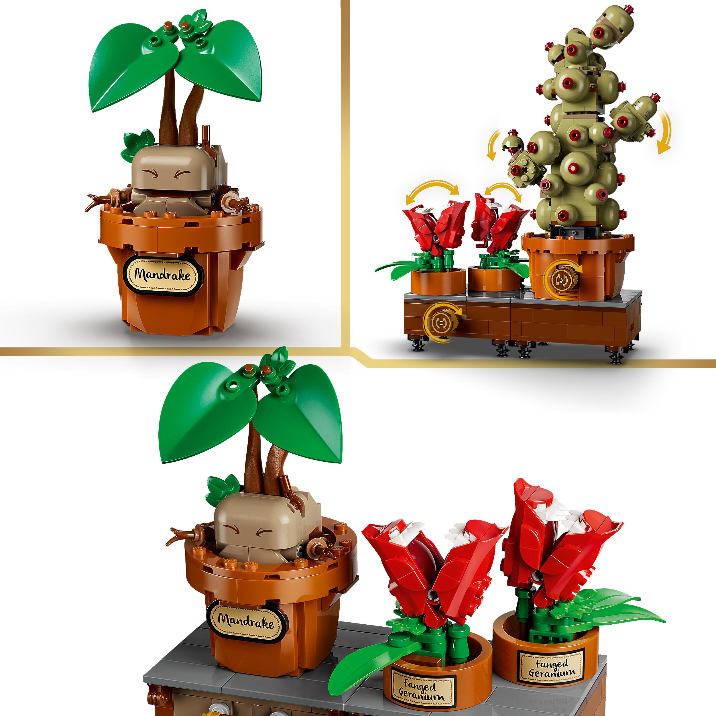 Voir la diapositive 5 : LEGO LEGO Harry Potter 76474 Les Plantes du Cours de Botanique de Poudlard - Jeu Créatif 12 ans