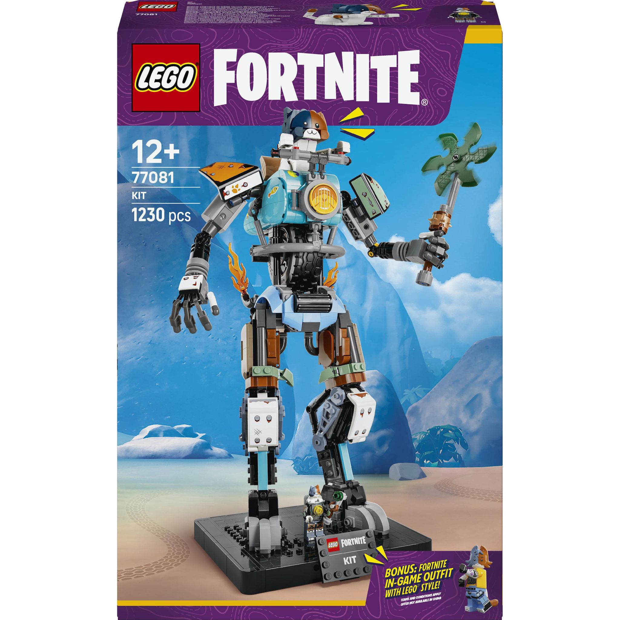 LEGO LEGO Fortnite 77081 KIT - Jouet pour Garçon ou Fille Ado dès 12 ans - Figurine de Mécha