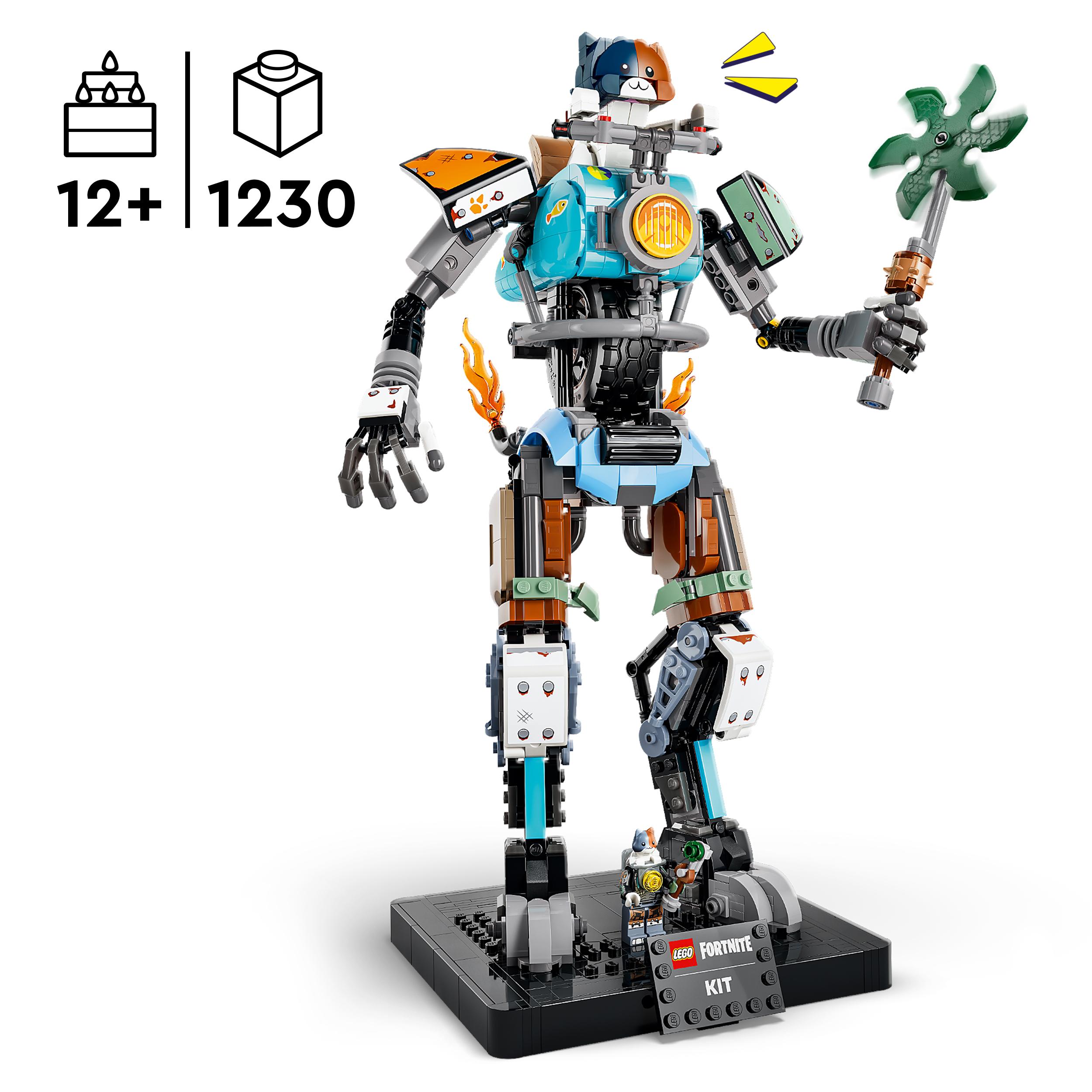 Voir la diapositive 3 : LEGO LEGO Fortnite 77081 KIT - Jouet pour Garçon ou Fille Ado dès 12 ans - Figurine de Mécha