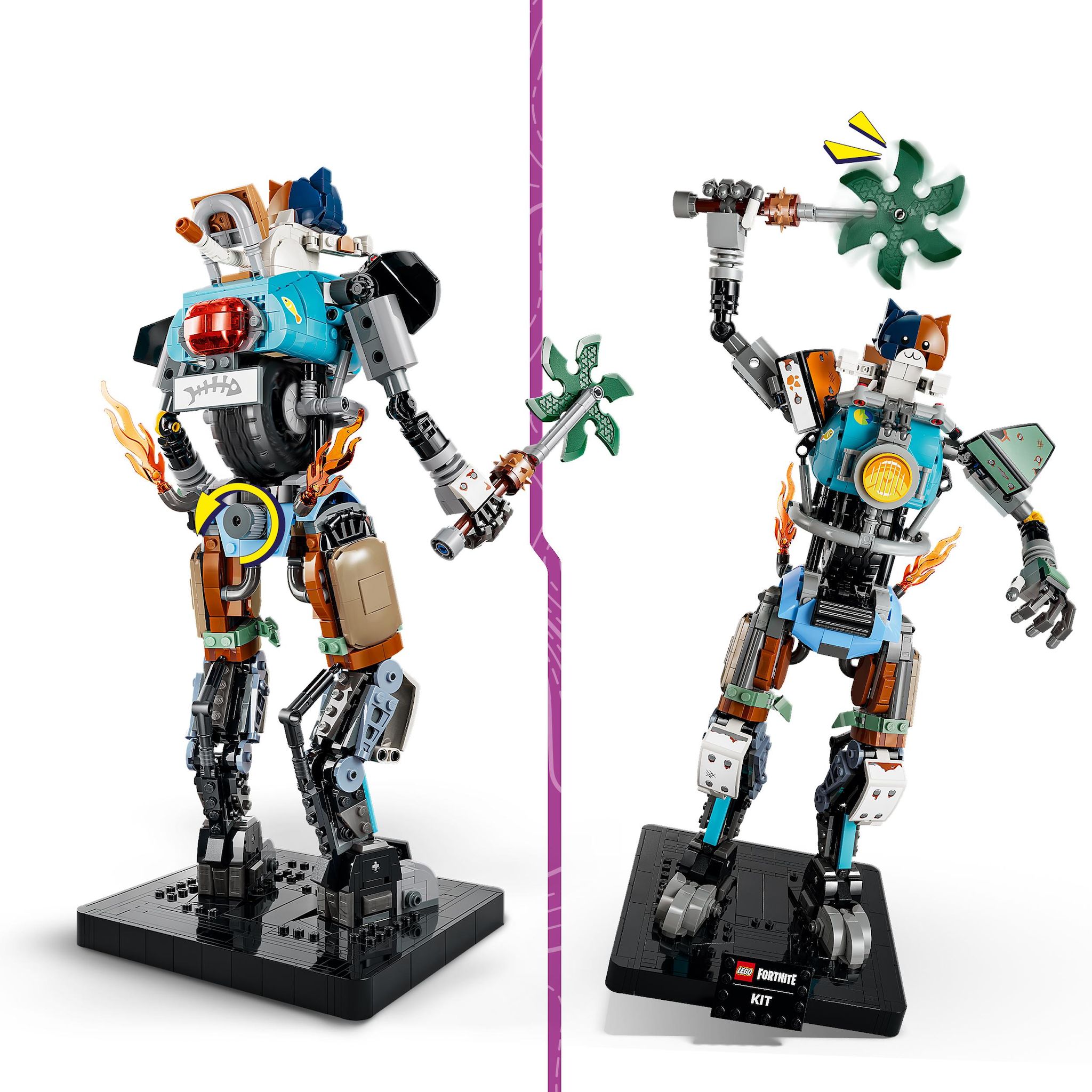 Voir la diapositive 4 : LEGO LEGO Fortnite 77081 KIT - Jouet pour Garçon ou Fille Ado dès 12 ans - Figurine de Mécha