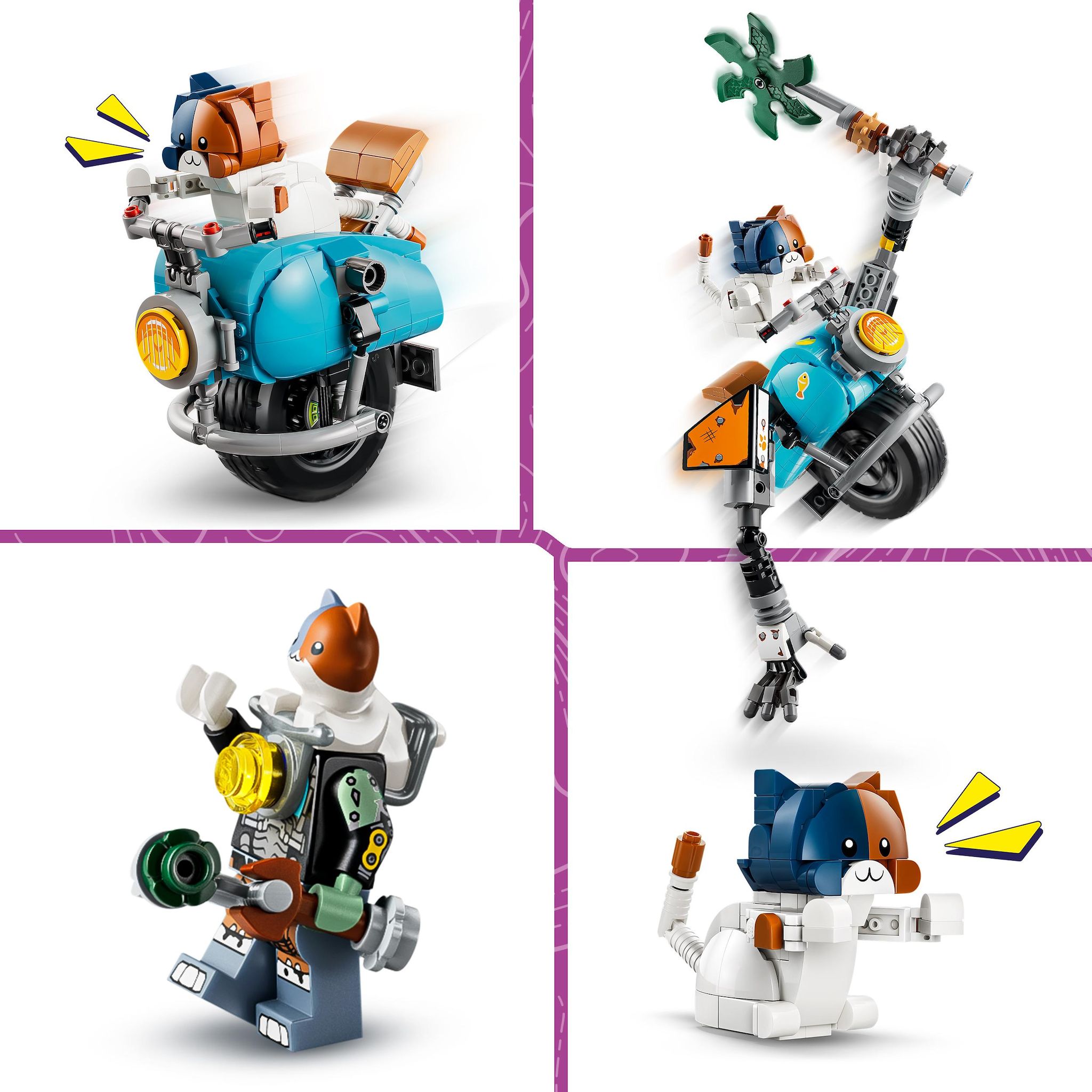 Voir la diapositive 5 : LEGO LEGO Fortnite 77081 KIT - Jouet pour Garçon ou Fille Ado dès 12 ans - Figurine de Mécha