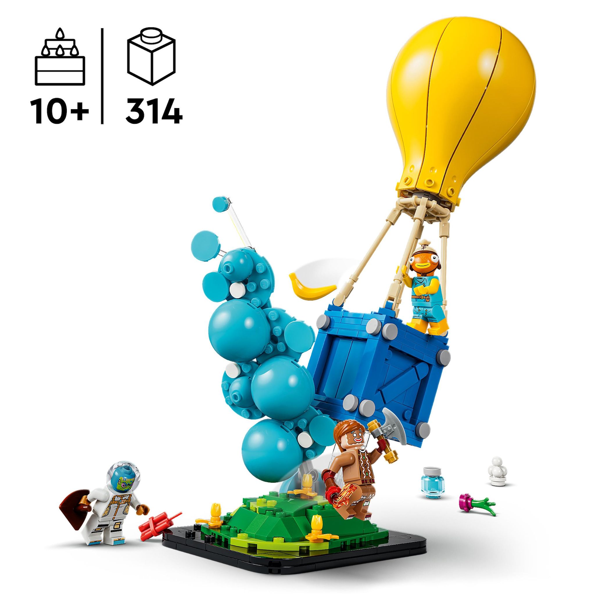 Voir la diapositive 2 : LEGO Fortnite 77080 - Ravitaillement