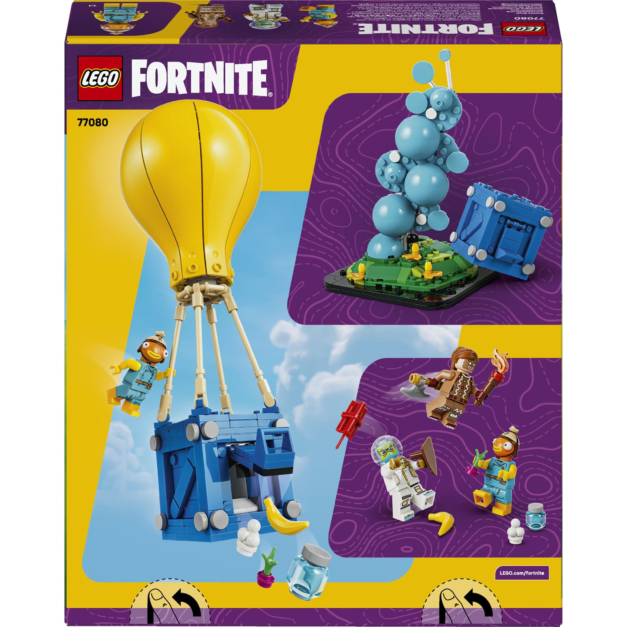 Voir la diapositive 6 : LEGO Fortnite 77080 - Ravitaillement
