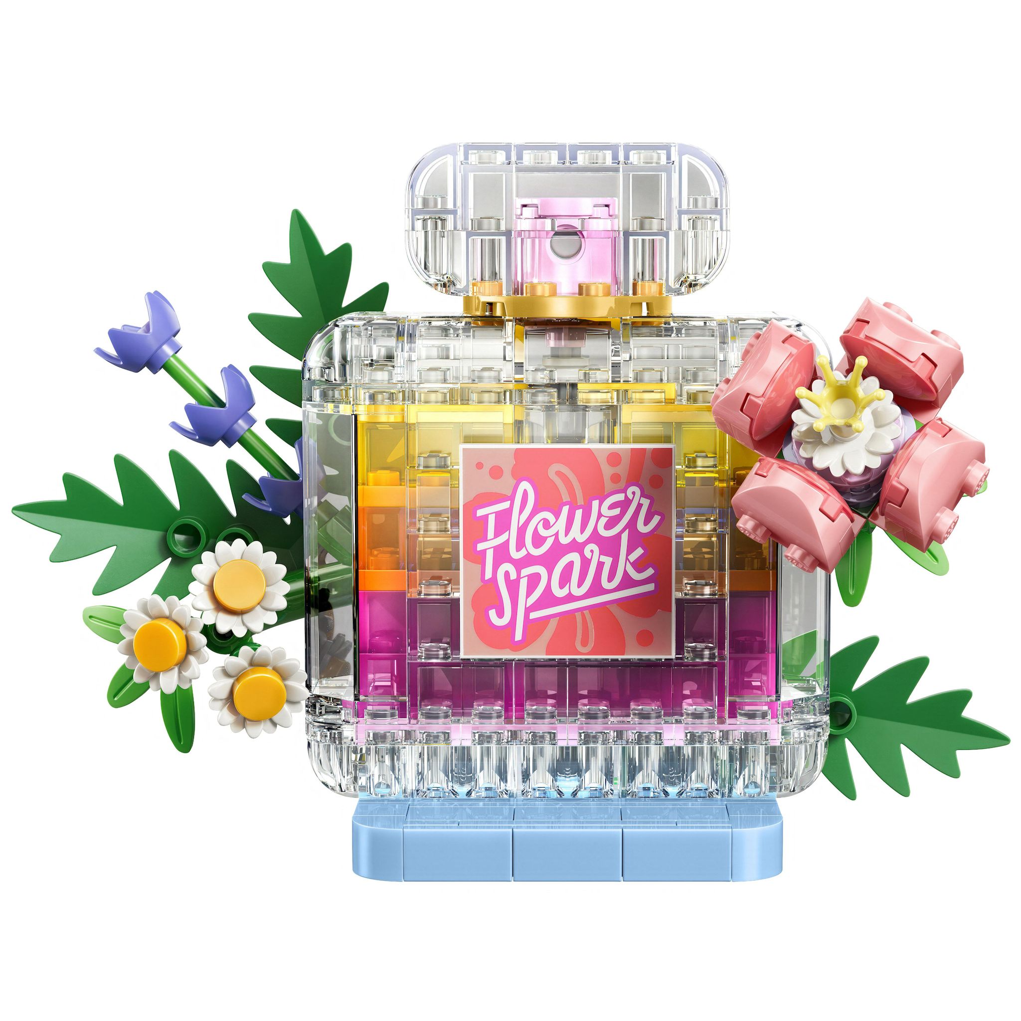 Voir la diapositive 2 : LEGO Creator 31383 - Flacon de parfum au décor floral
