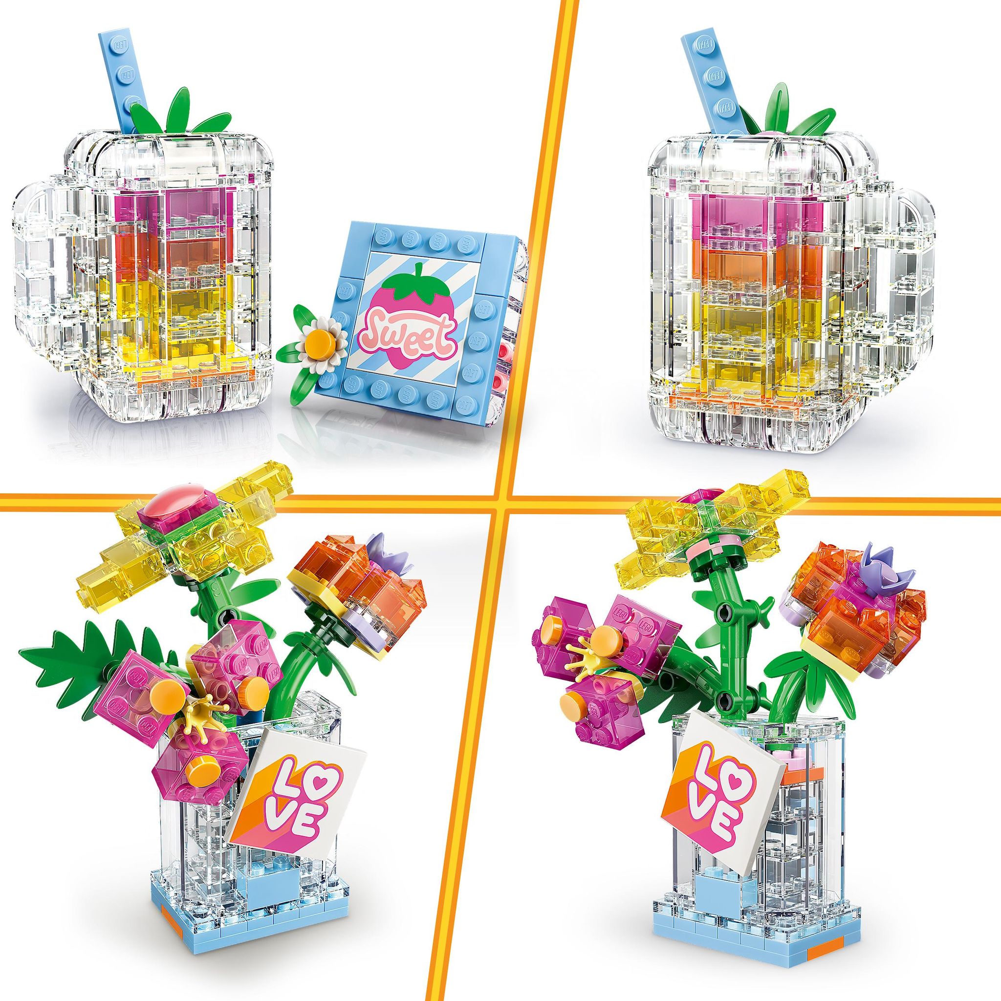 Voir la diapositive 5 : LEGO Creator 31383 - Flacon de parfum au décor floral