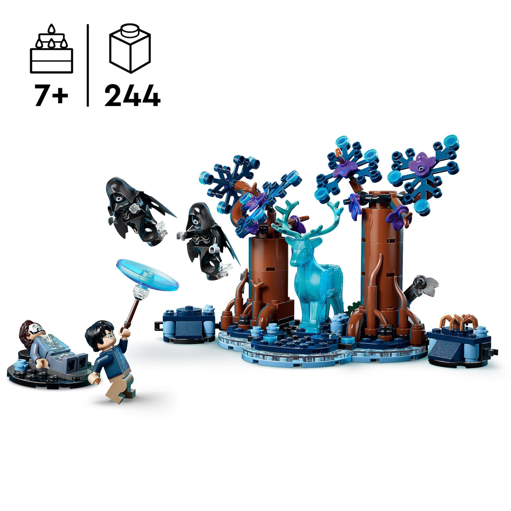 Voir la diapositive 3 : LEGO LEGO Harry Potter 76475 La Forêt Interdite : Expecto Patronum - Jouet dès 7 ans - Cadeau