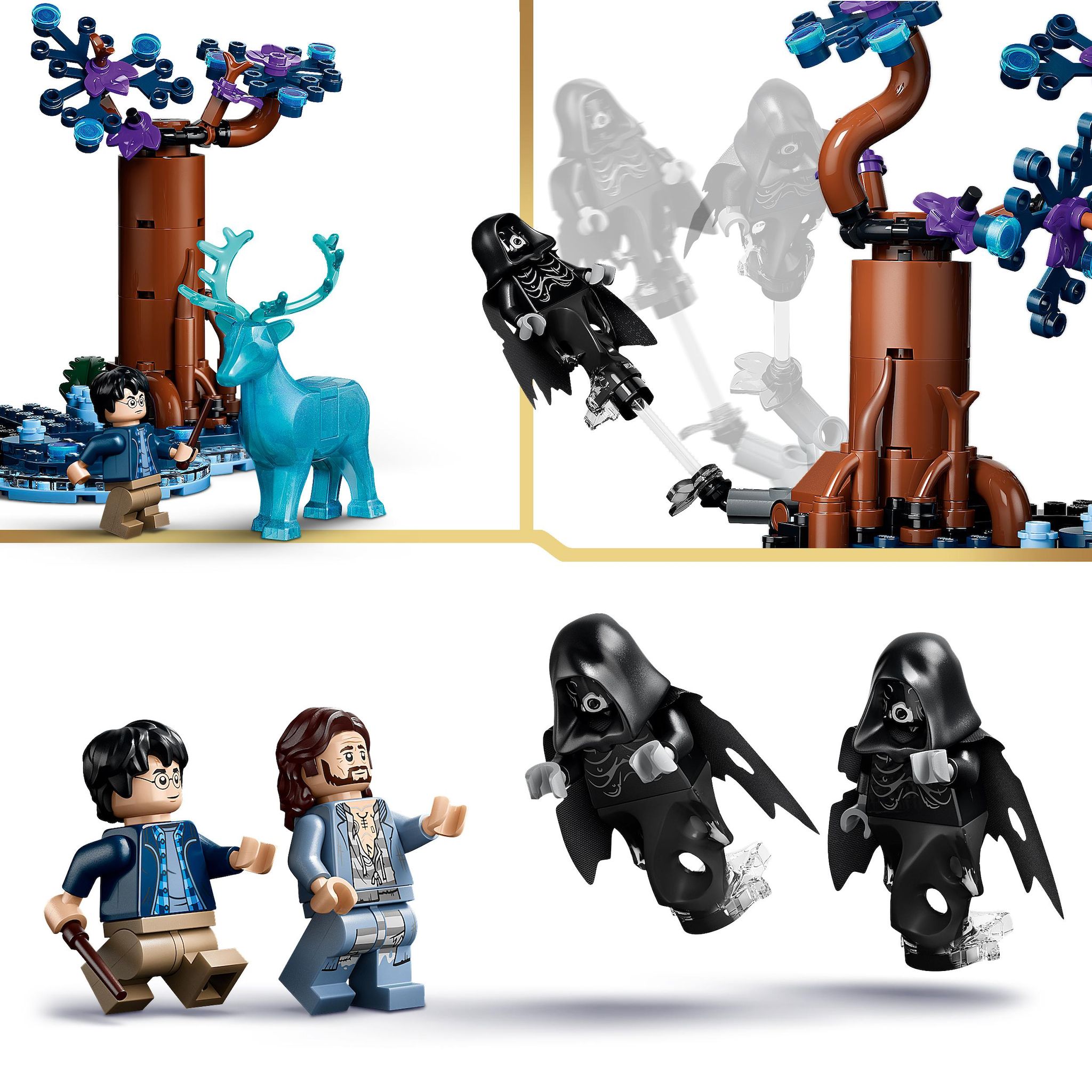 Voir la diapositive 5 : LEGO LEGO Harry Potter 76475 La Forêt Interdite : Expecto Patronum - Jouet dès 7 ans - Cadeau