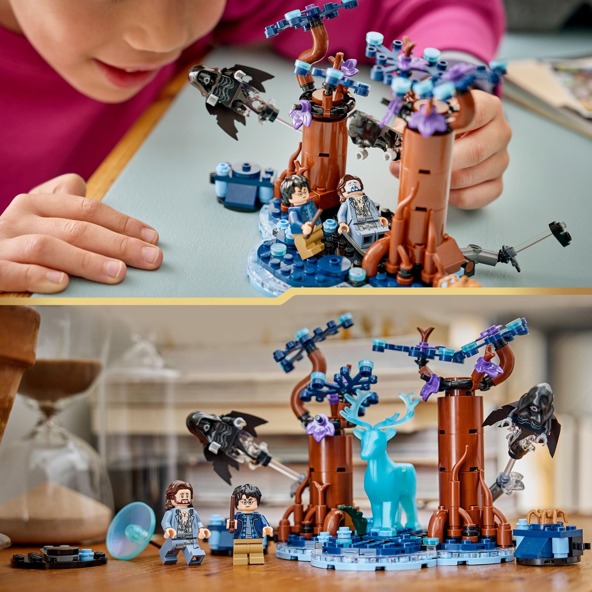 Voir la diapositive 6 : LEGO LEGO Harry Potter 76475 La Forêt Interdite : Expecto Patronum - Jouet dès 7 ans - Cadeau