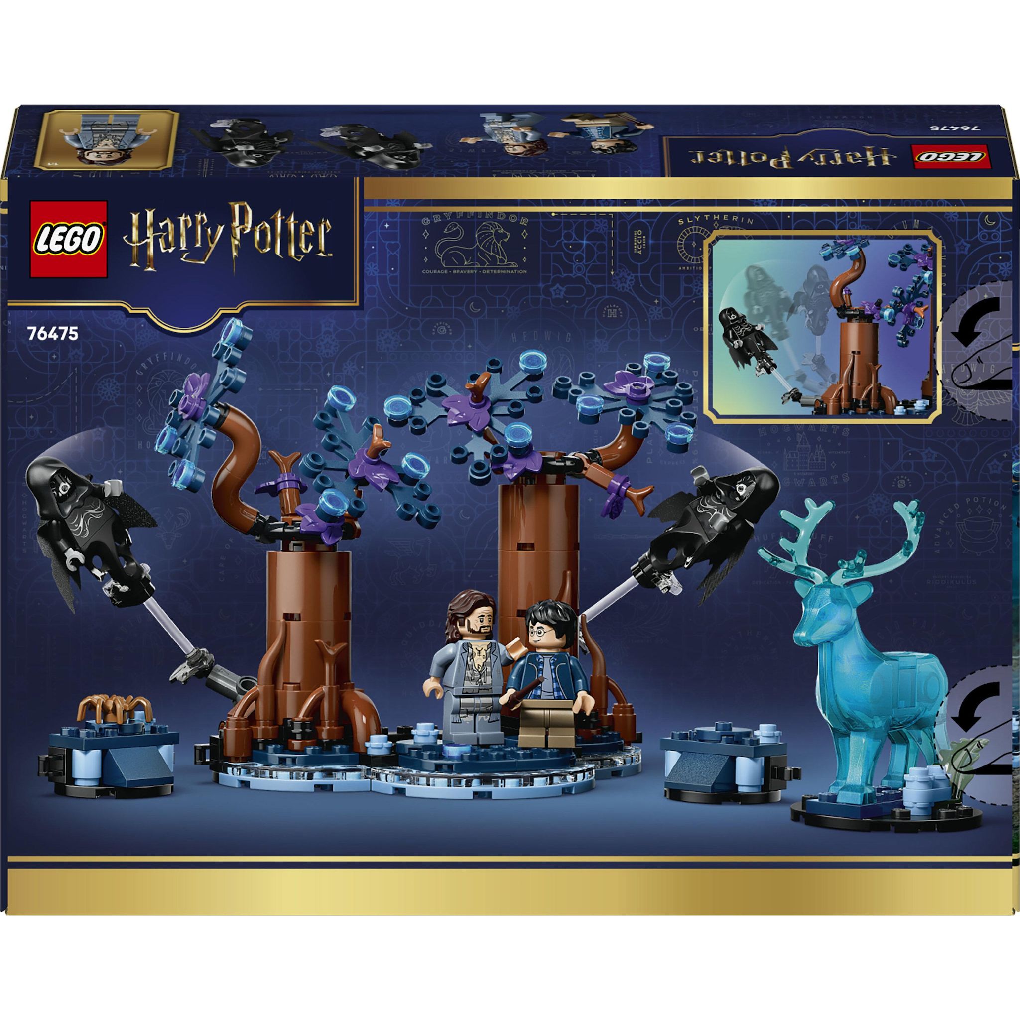 Voir la diapositive 7 : LEGO LEGO Harry Potter 76475 La Forêt Interdite : Expecto Patronum - Jouet dès 7 ans - Cadeau