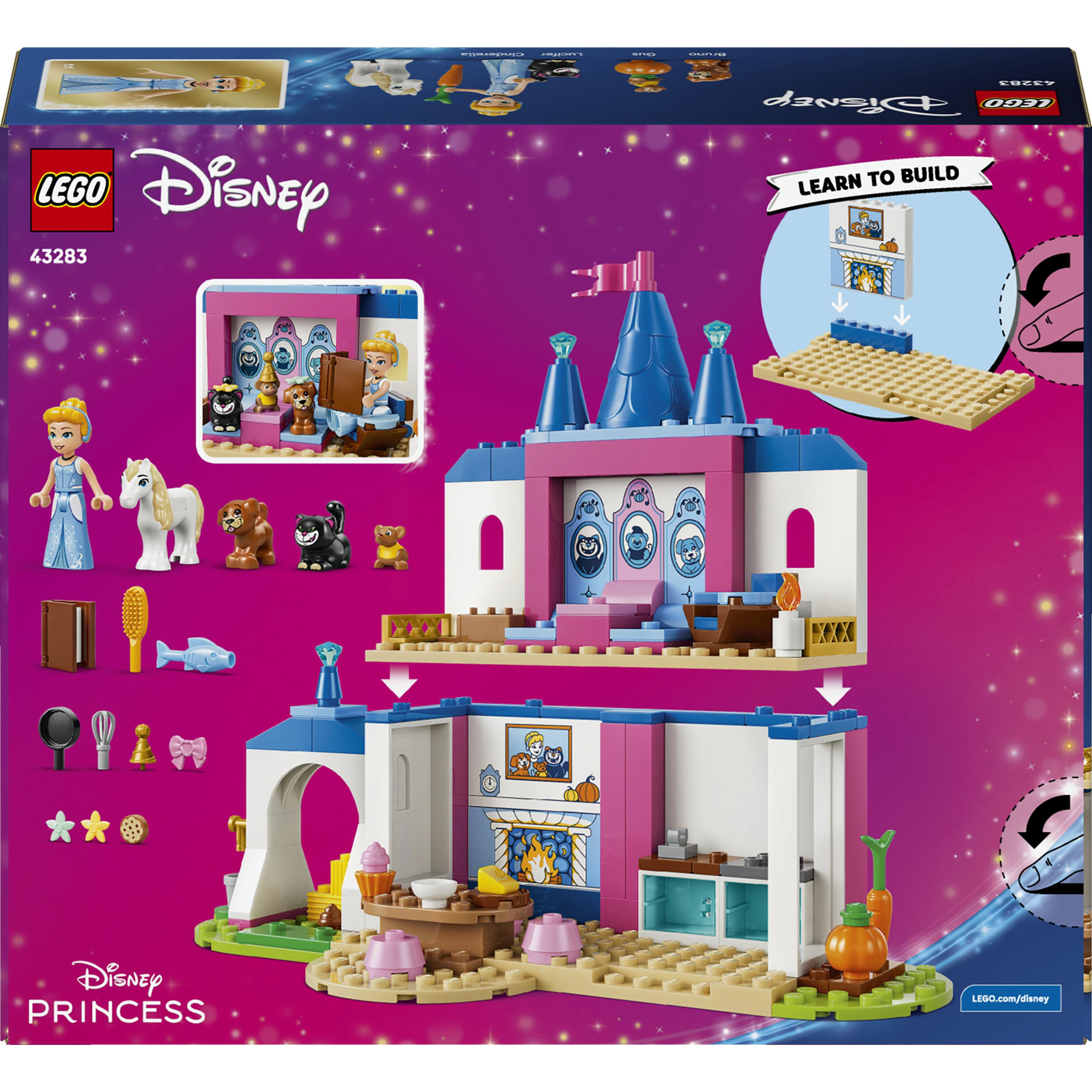 Voir la diapositive 7 : LEGO LEGO ǀ Disney Princess 43283 Château de Cendrillon et ses Amis Animaux - Jeu Éducatif