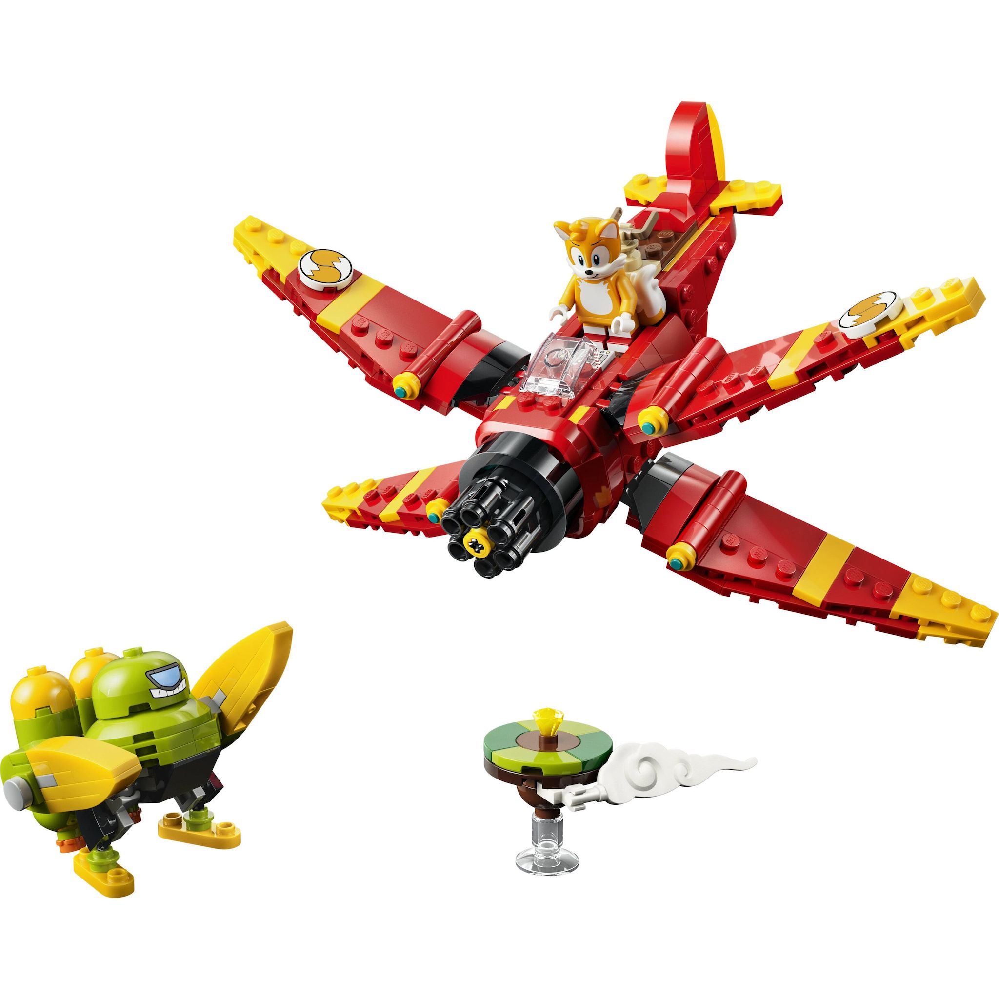 Voir la diapositive 2 : LEGO Sonic 77119 - Le Tornado-1 de Tails