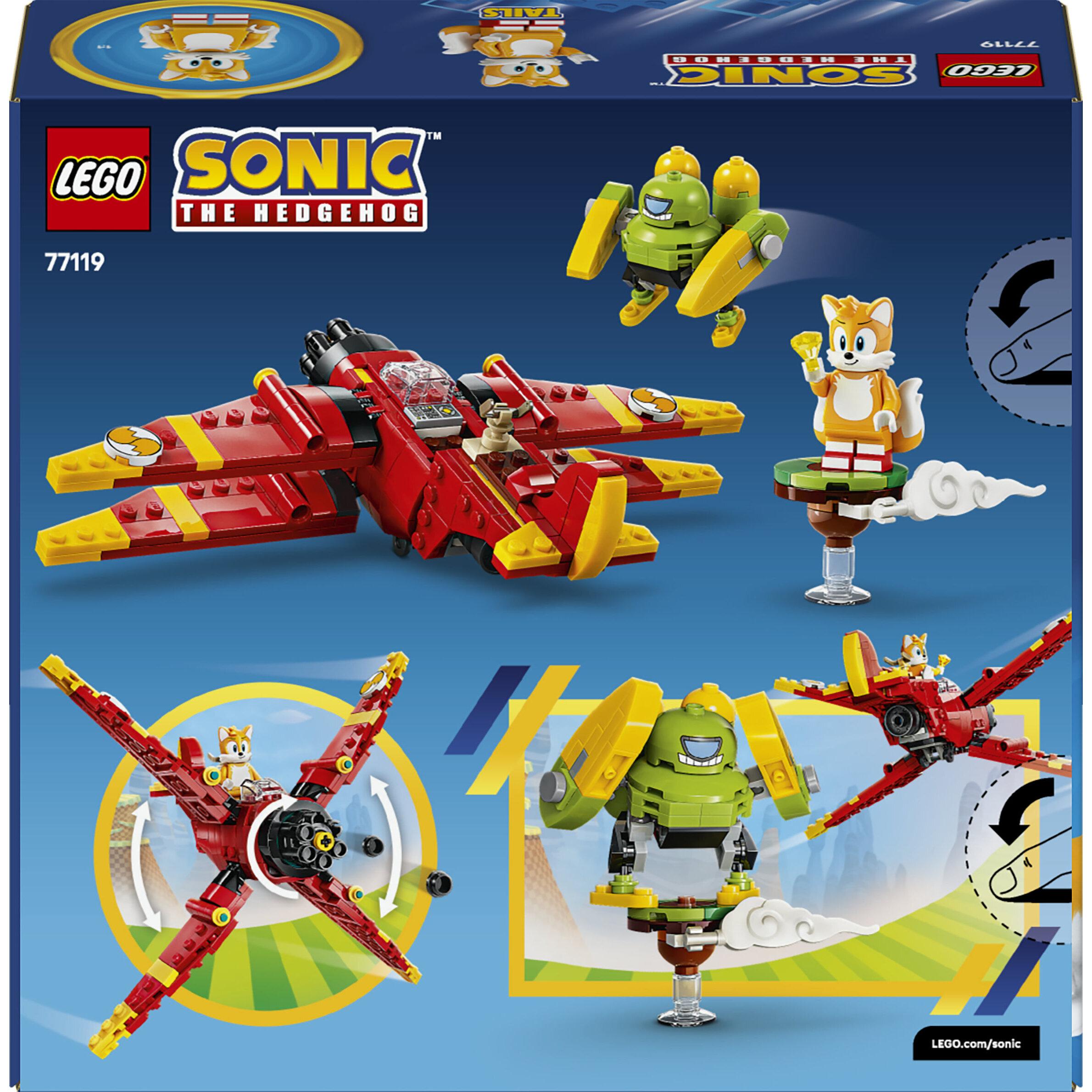Voir la diapositive 7 : LEGO Sonic 77119 - Le Tornado-1 de Tails