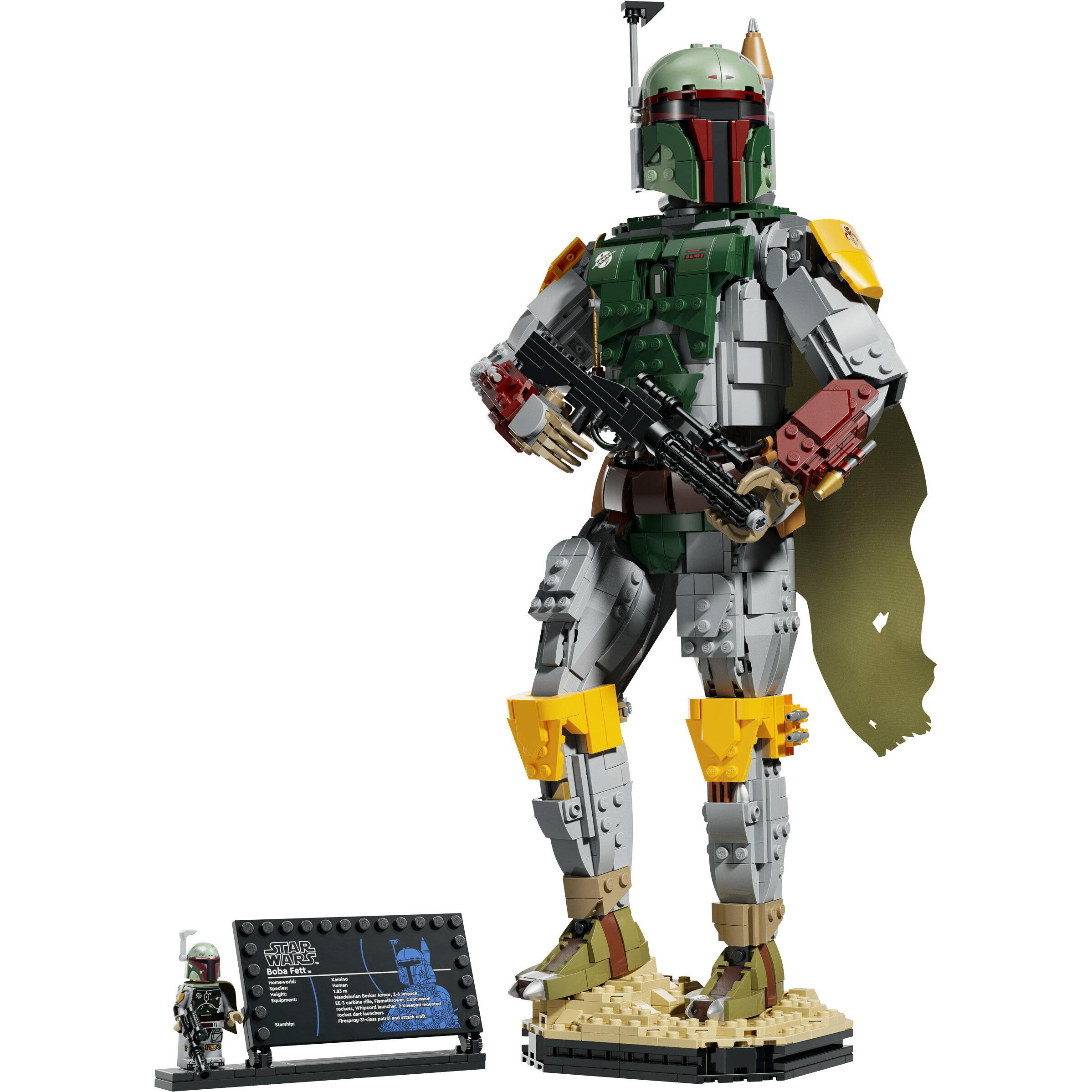 Voir la diapositive 2 : LEGO Star Wars 75455 - Personnage Boba Fett