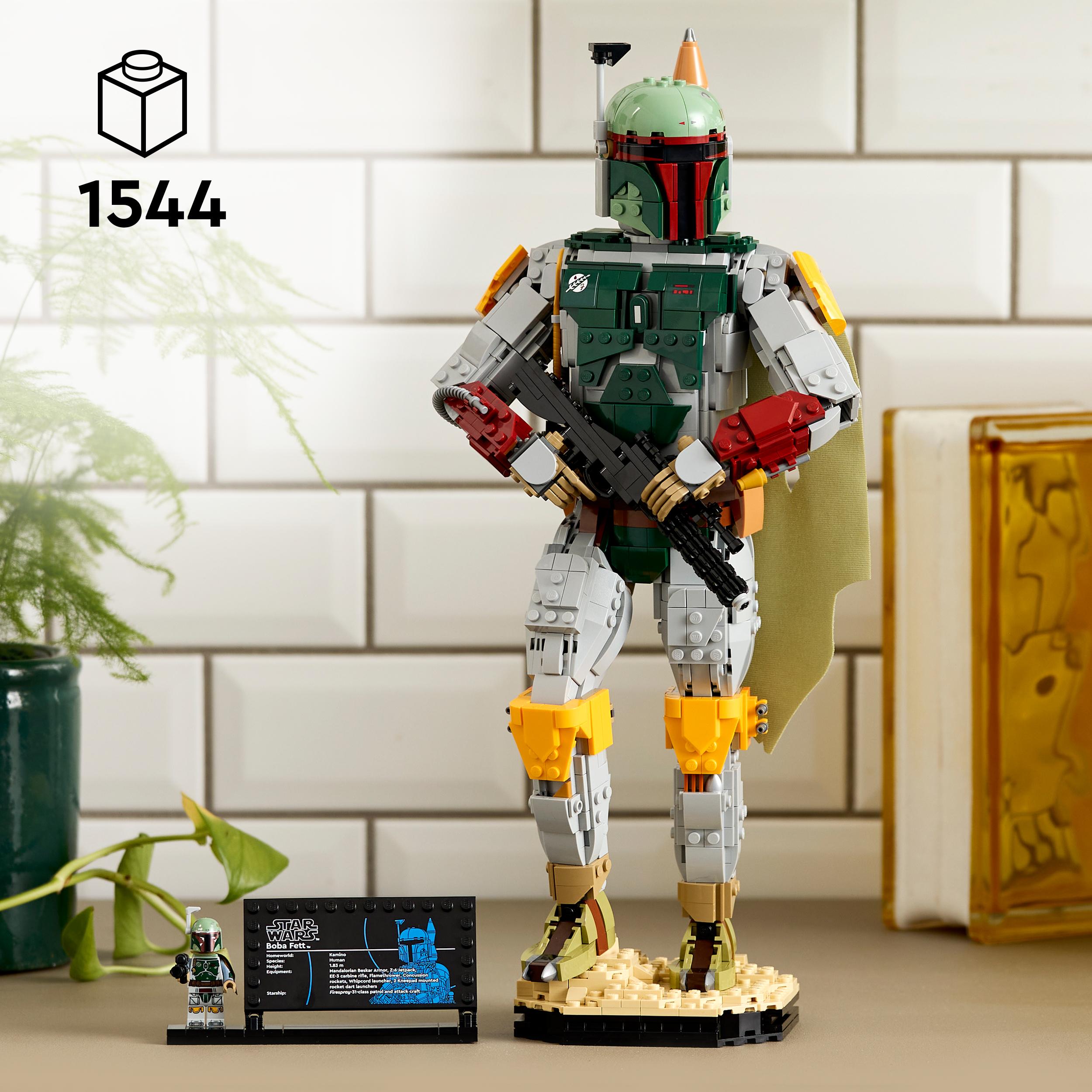 Voir la diapositive 3 : LEGO Star Wars 75455 - Personnage Boba Fett