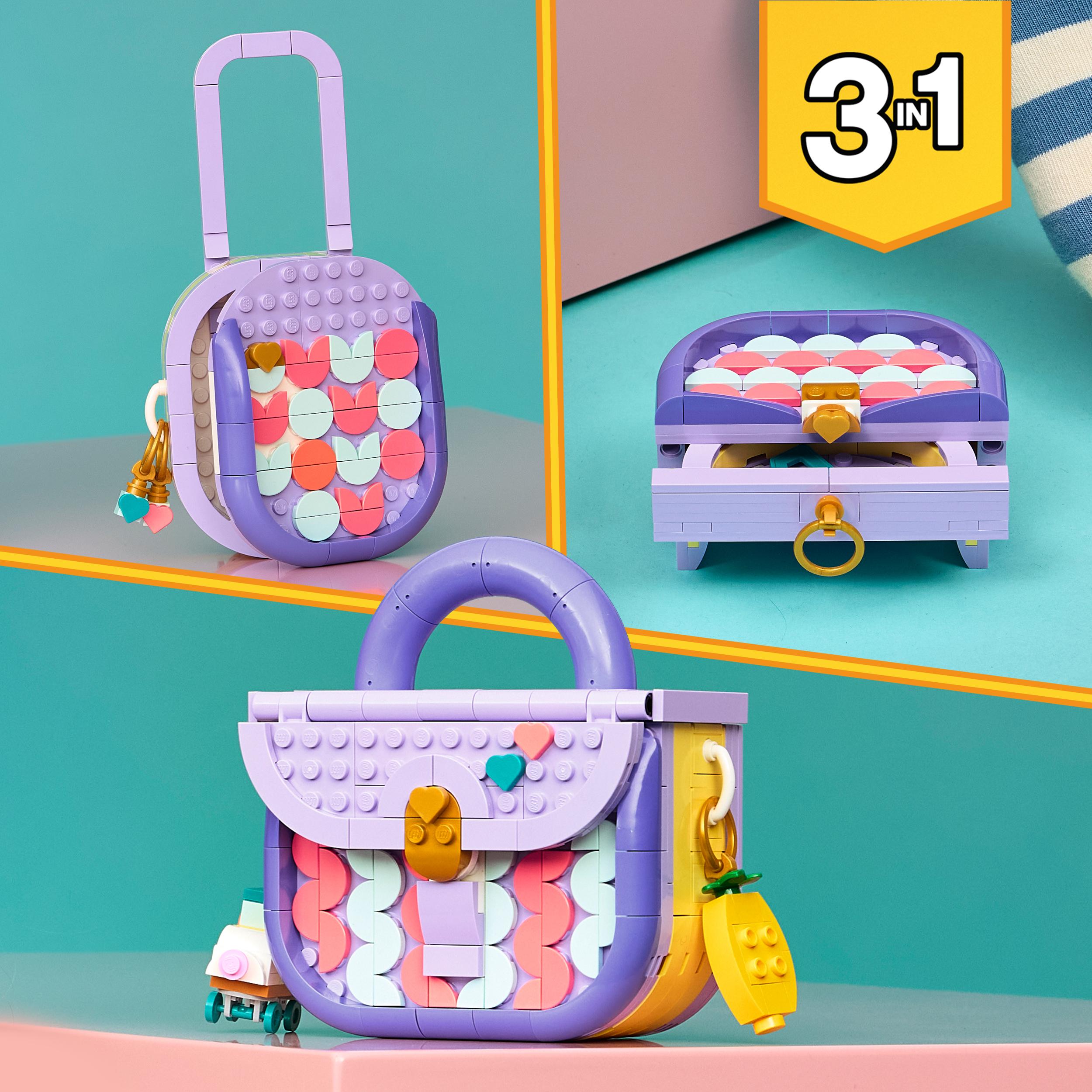 Voir la diapositive 6 : LEGO Creator 3-en-1 31391 - Sac fashion avec rangement