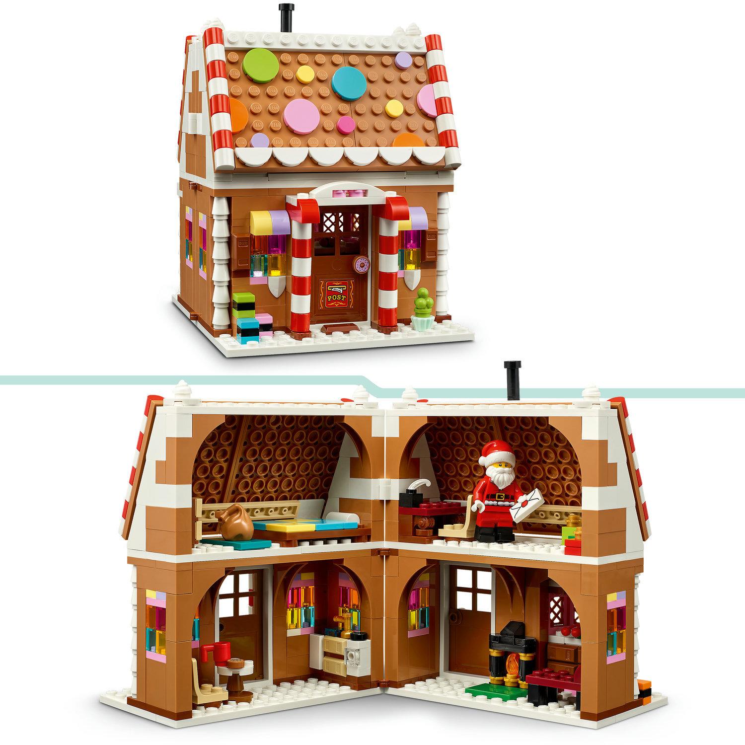 Voir la diapositive 4 : LEGO 40809 - Maison de Pain d'épices festive