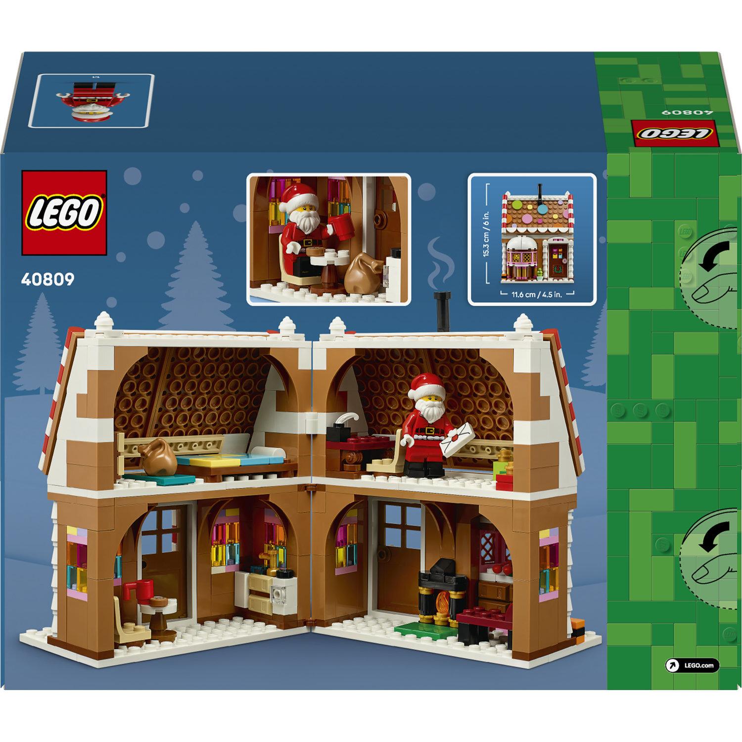 Voir la diapositive 7 : LEGO 40809 - Maison de Pain d'épices festive