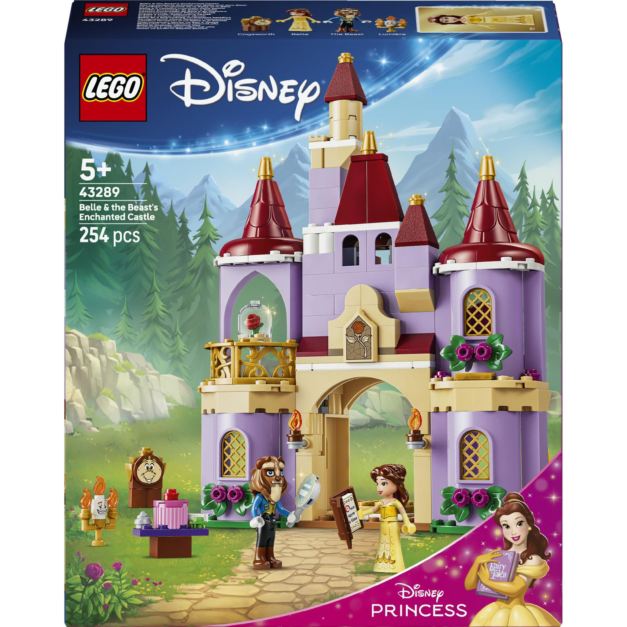 LEGO Disney Princess 43289 - Le château enchanté de la Belle et la Bête