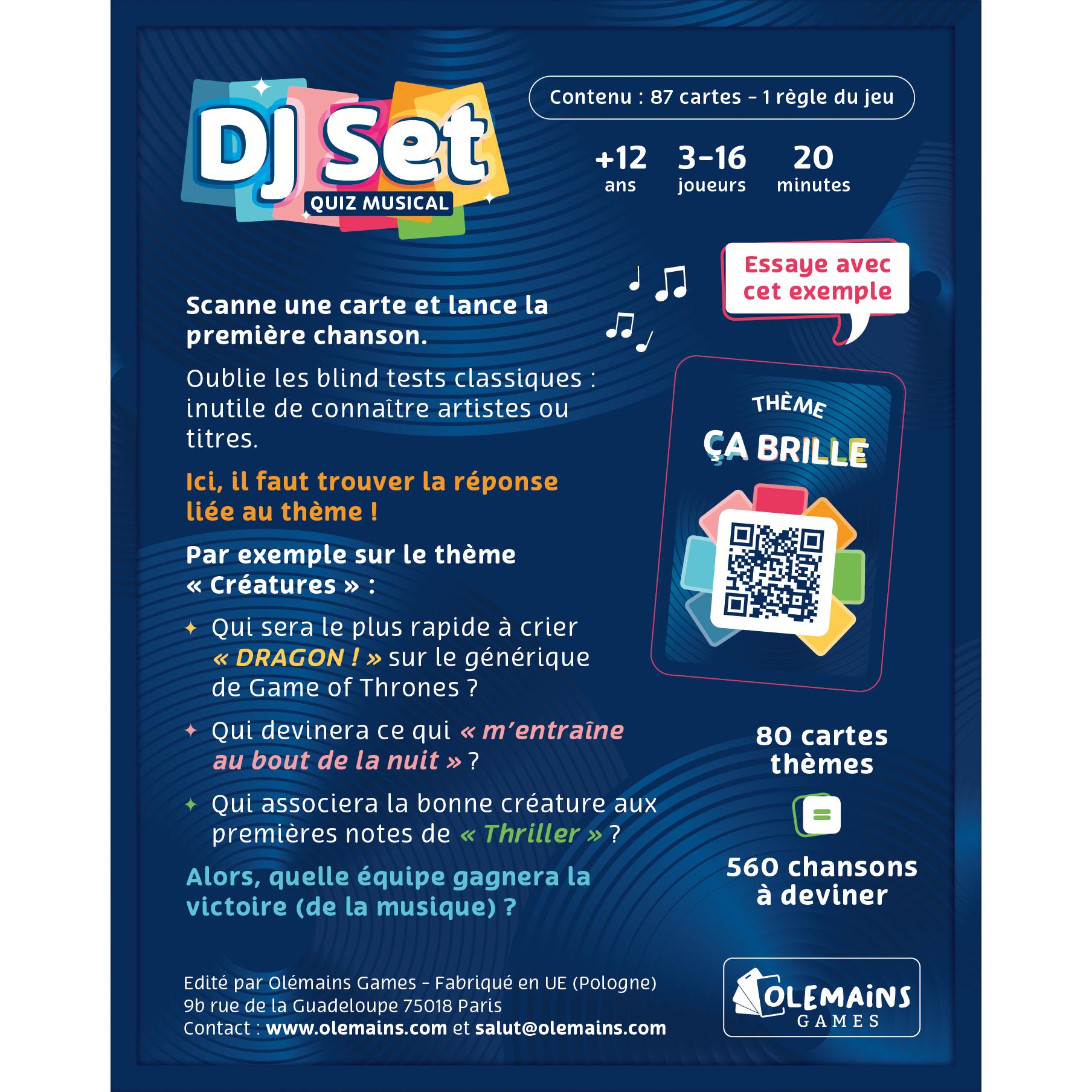 Voir la diapositive 3 : BLACKROCK GAMES Jeu DJ Set