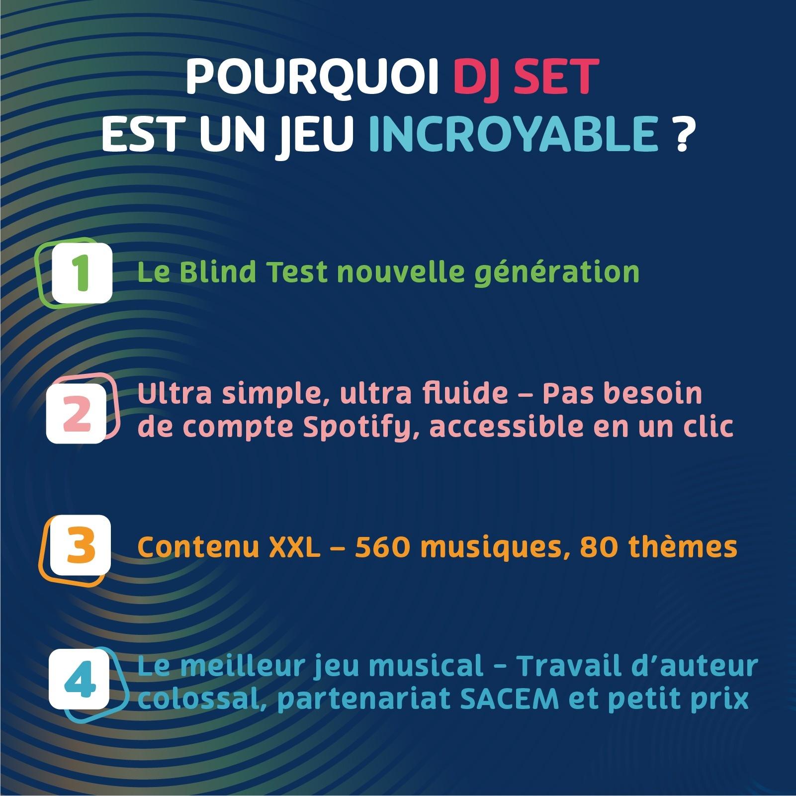 Voir la diapositive 8 : BLACKROCK GAMES Jeu DJ Set