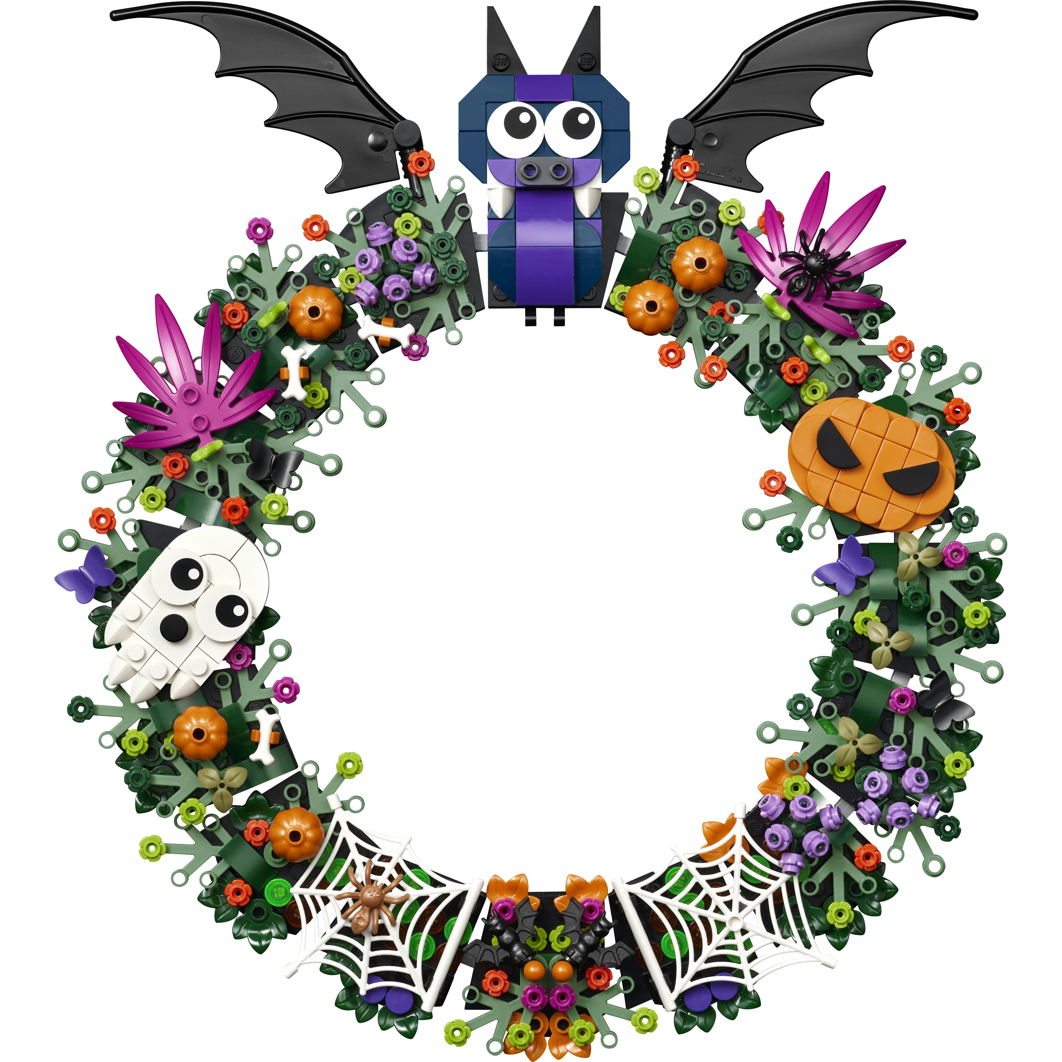 Voir la diapositive 2 : LEGO Halloween 42822 - Couronne d'halloween