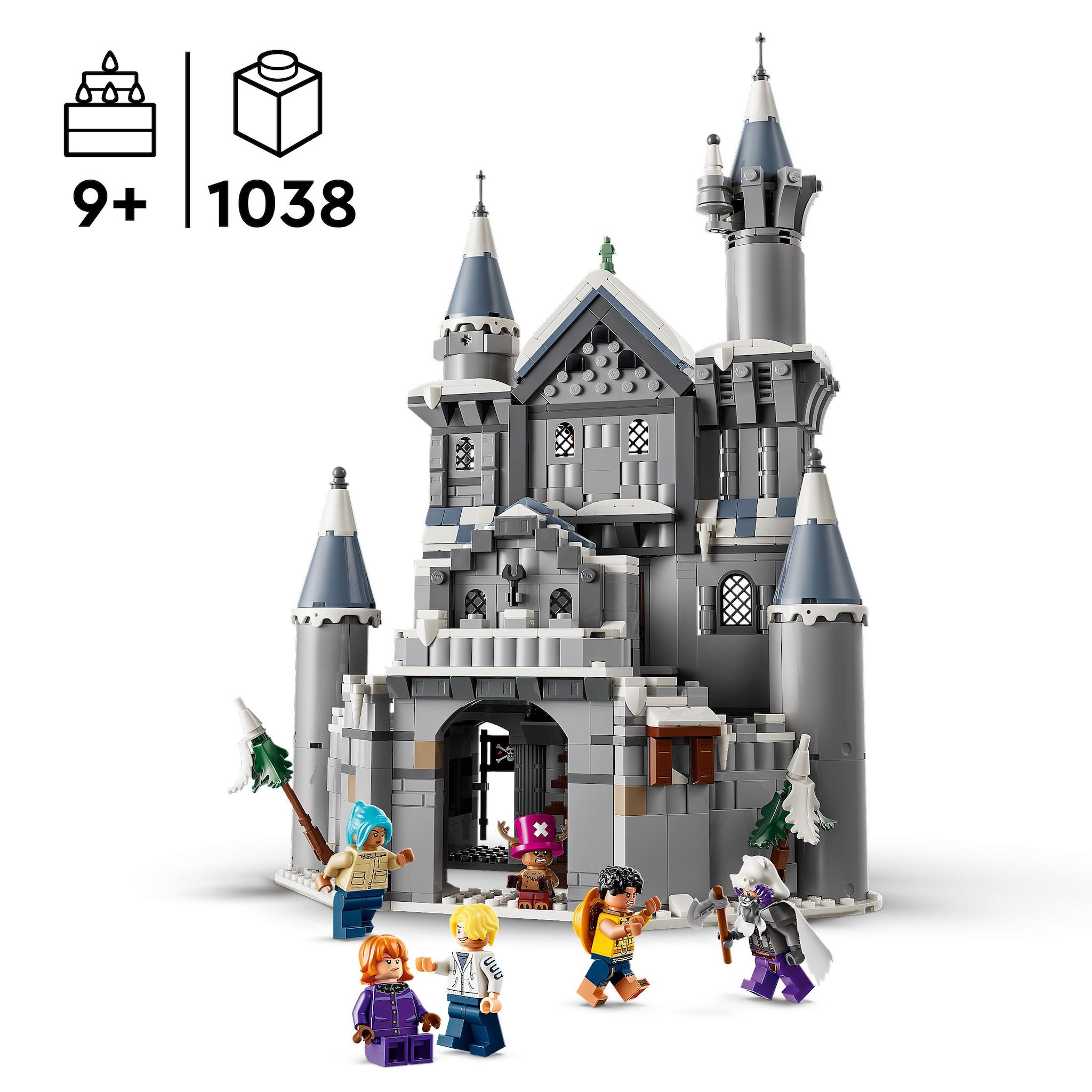 Voir la diapositive 3 : LEGO One Piece 75645 - Bataille au chateau de Drum