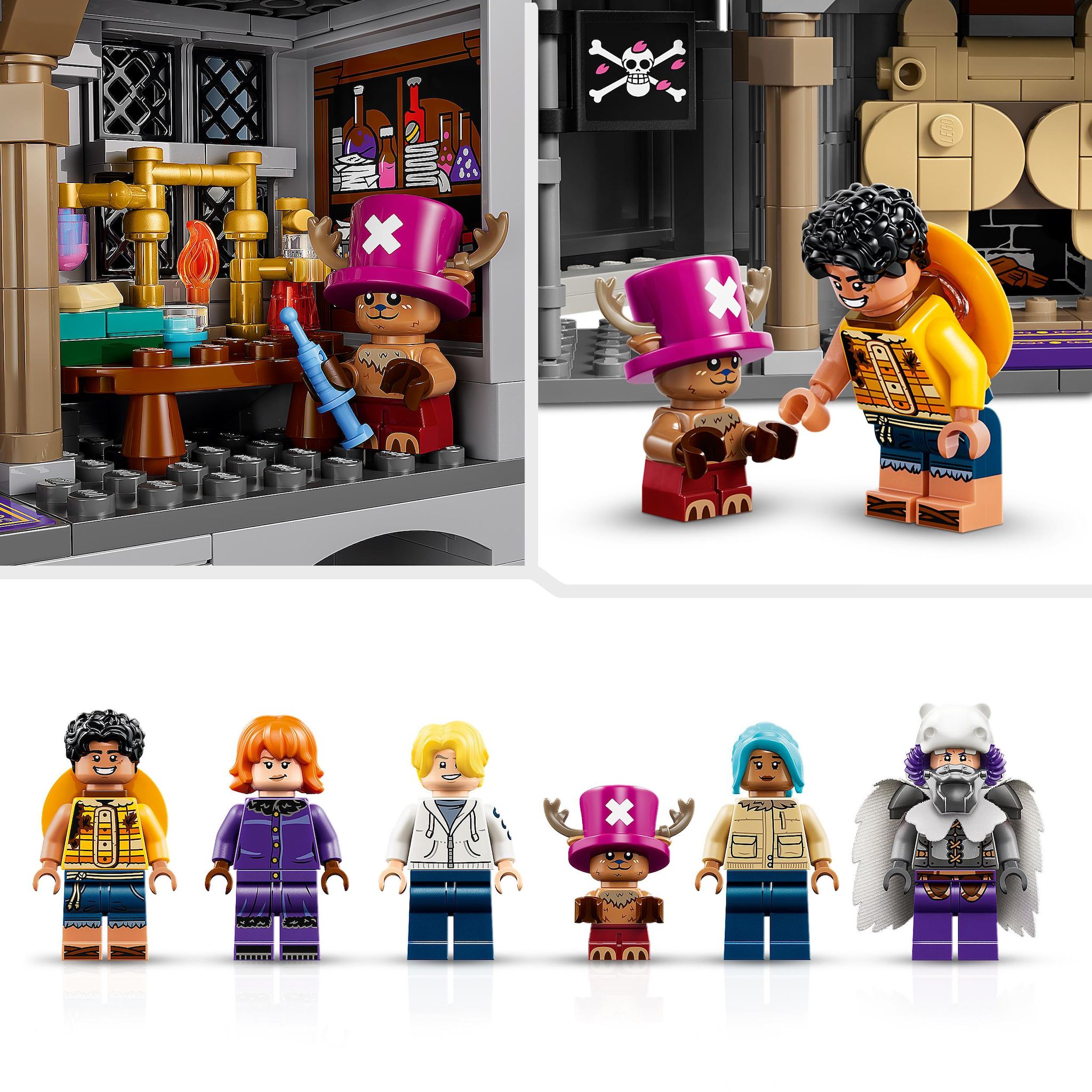 Voir la diapositive 5 : LEGO One Piece 75645 - Bataille au chateau de Drum