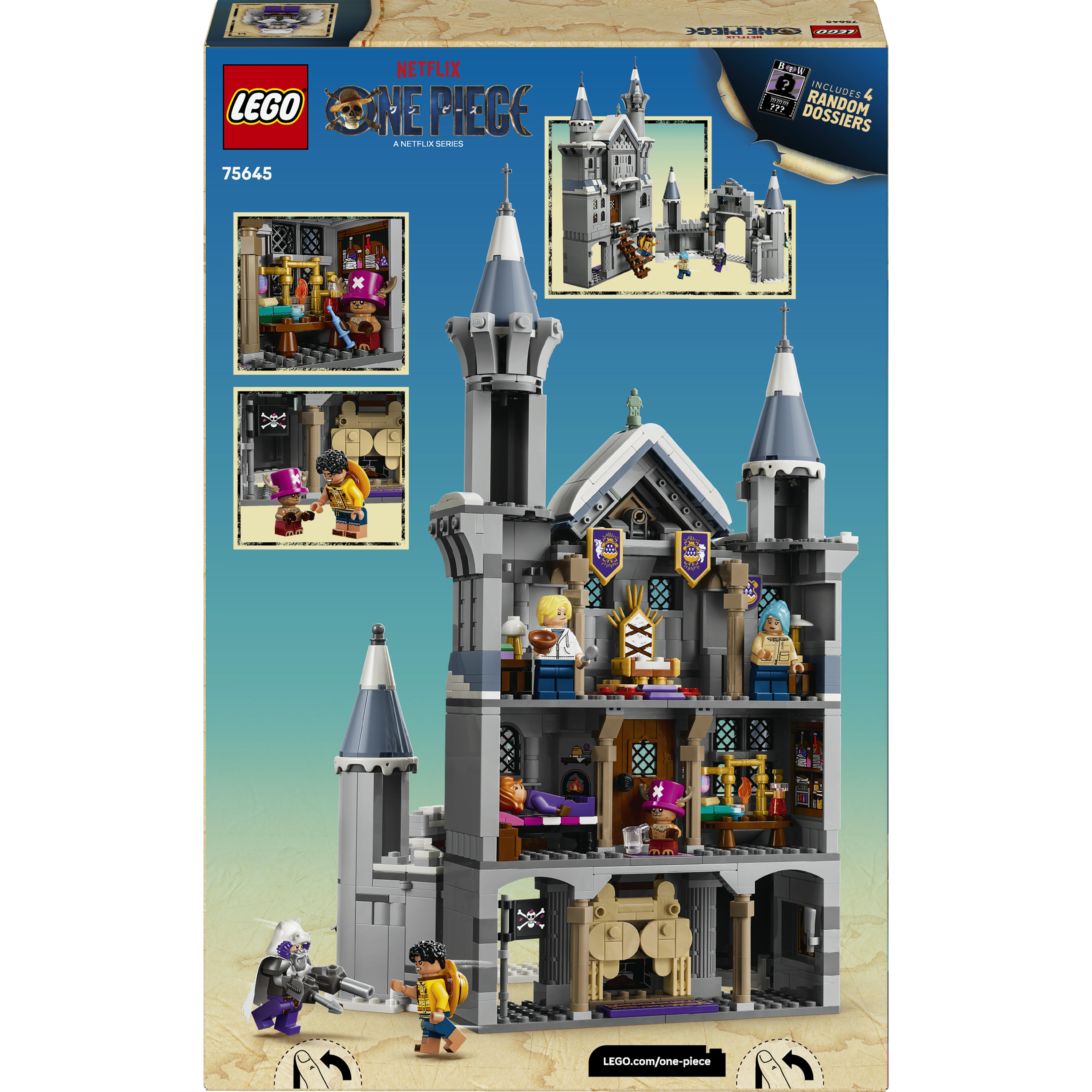 Voir la diapositive 6 : LEGO One Piece 75645 - Bataille au chateau de Drum
