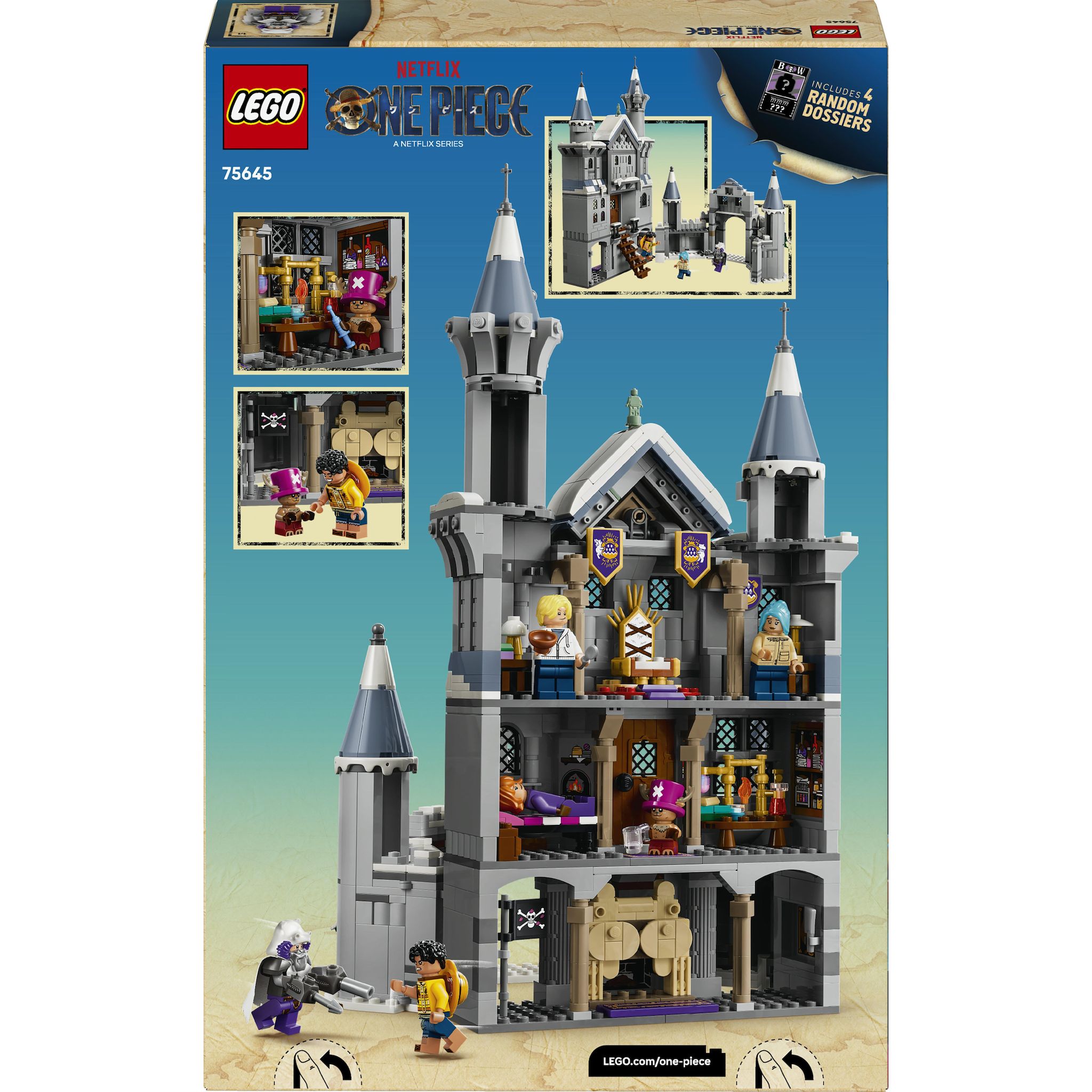 Voir la diapositive 6 : LEGO One Piece 75645 - Bataille au chateau de Drum