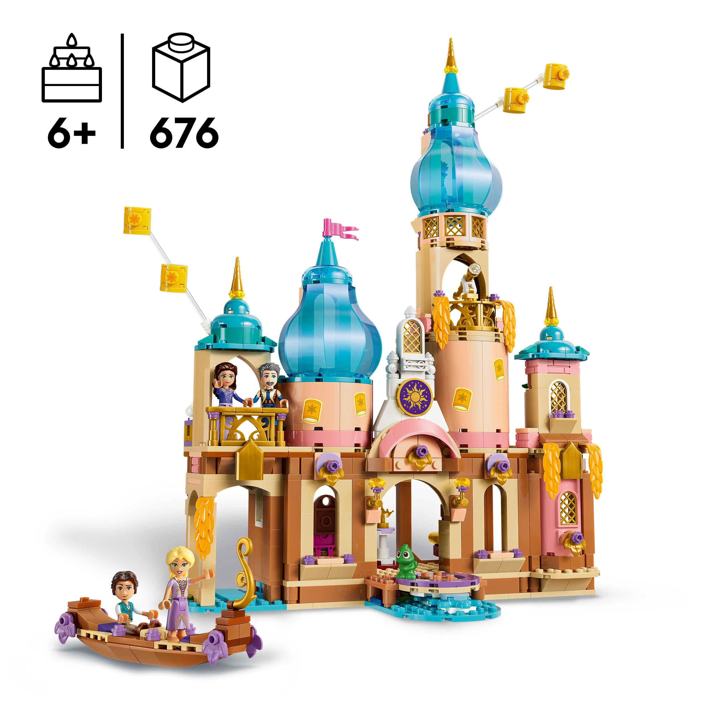 Voir la diapositive 3 : LEGO LEGO ǀ Disney Princess 43297 Le Château de Raiponce - Jouet de Construction dès 6 ans