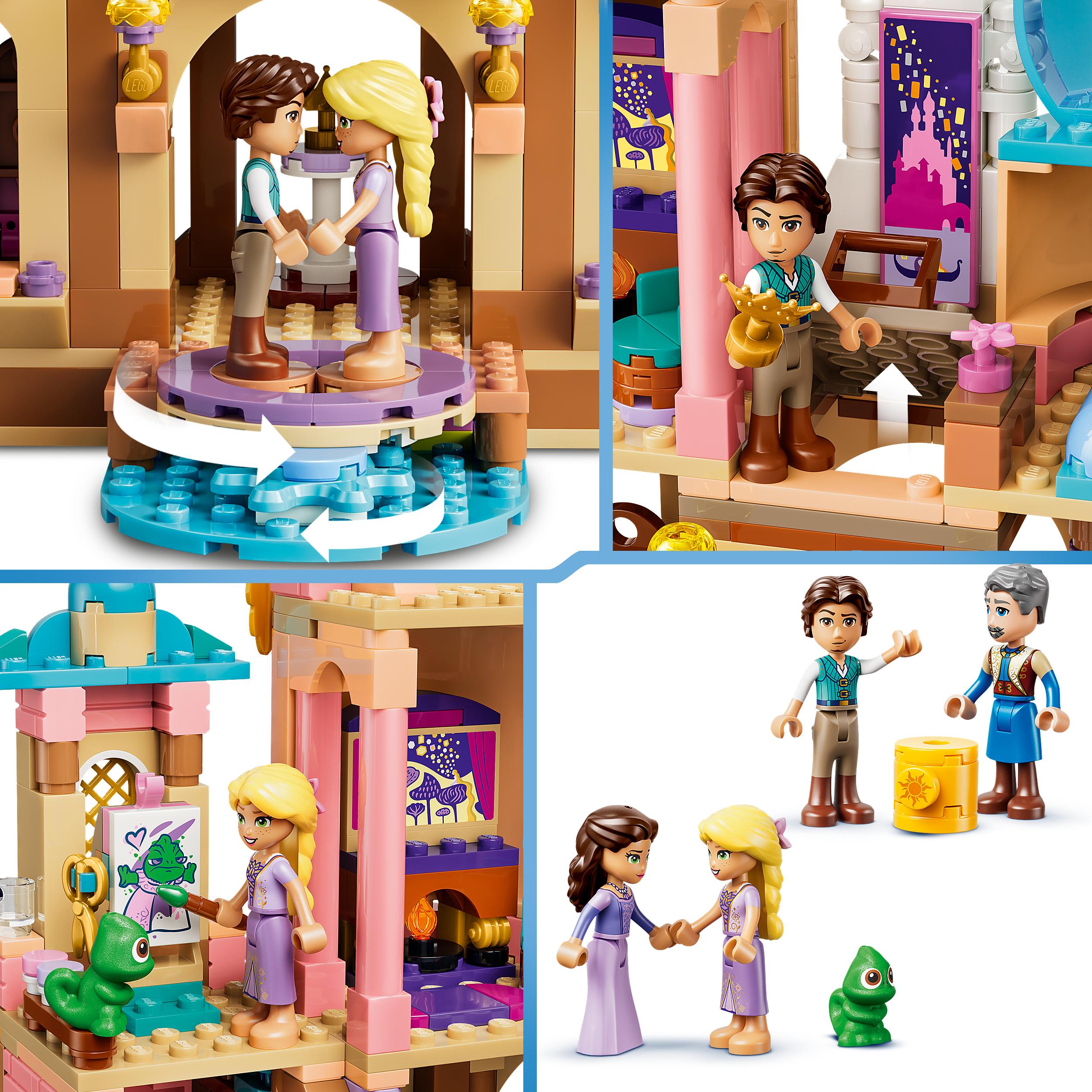 Voir la diapositive 5 : LEGO LEGO ǀ Disney Princess 43297 Le Château de Raiponce - Jouet de Construction dès 6 ans