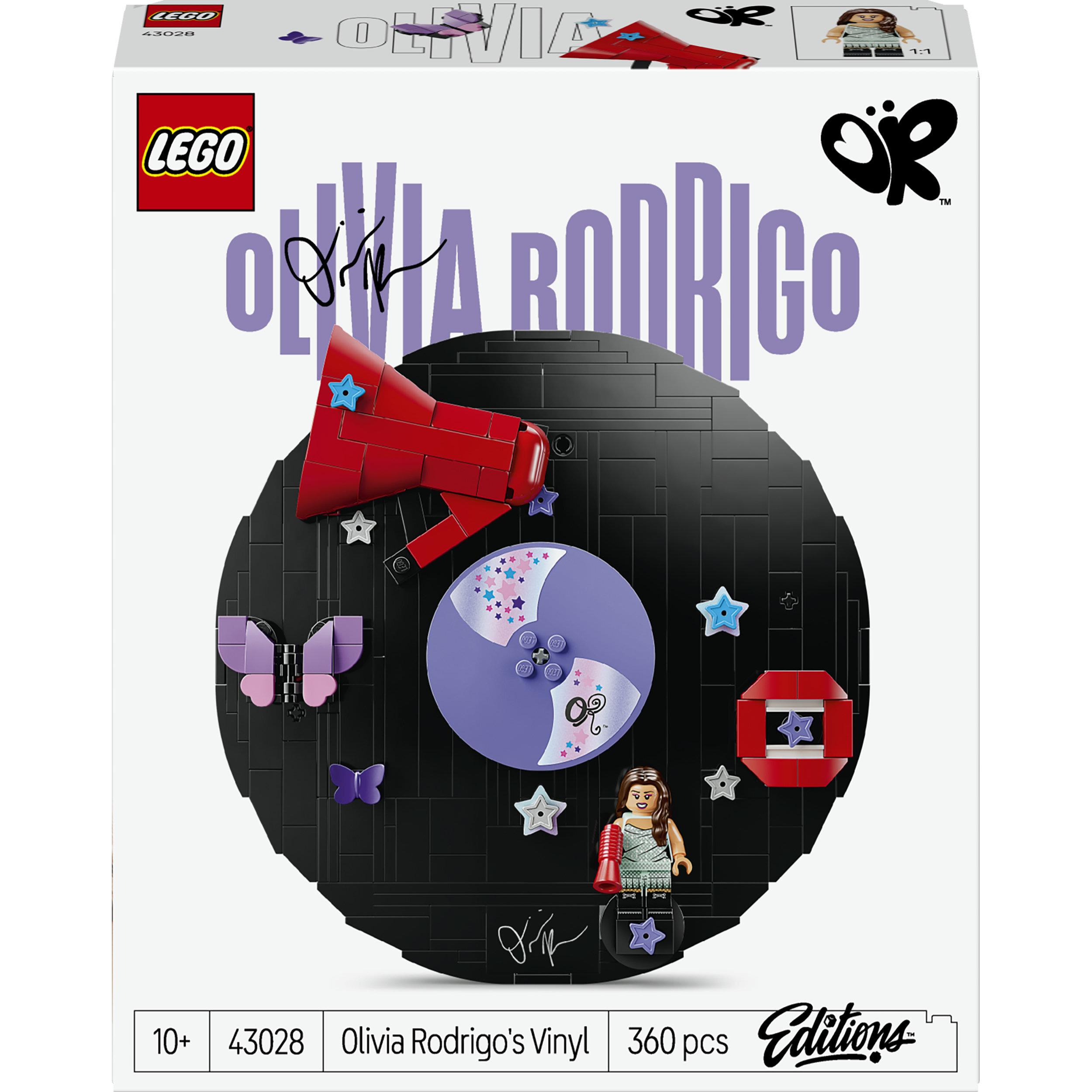 LEGO Editions 43028 - Le vinyle d'Olivia Rodrigo